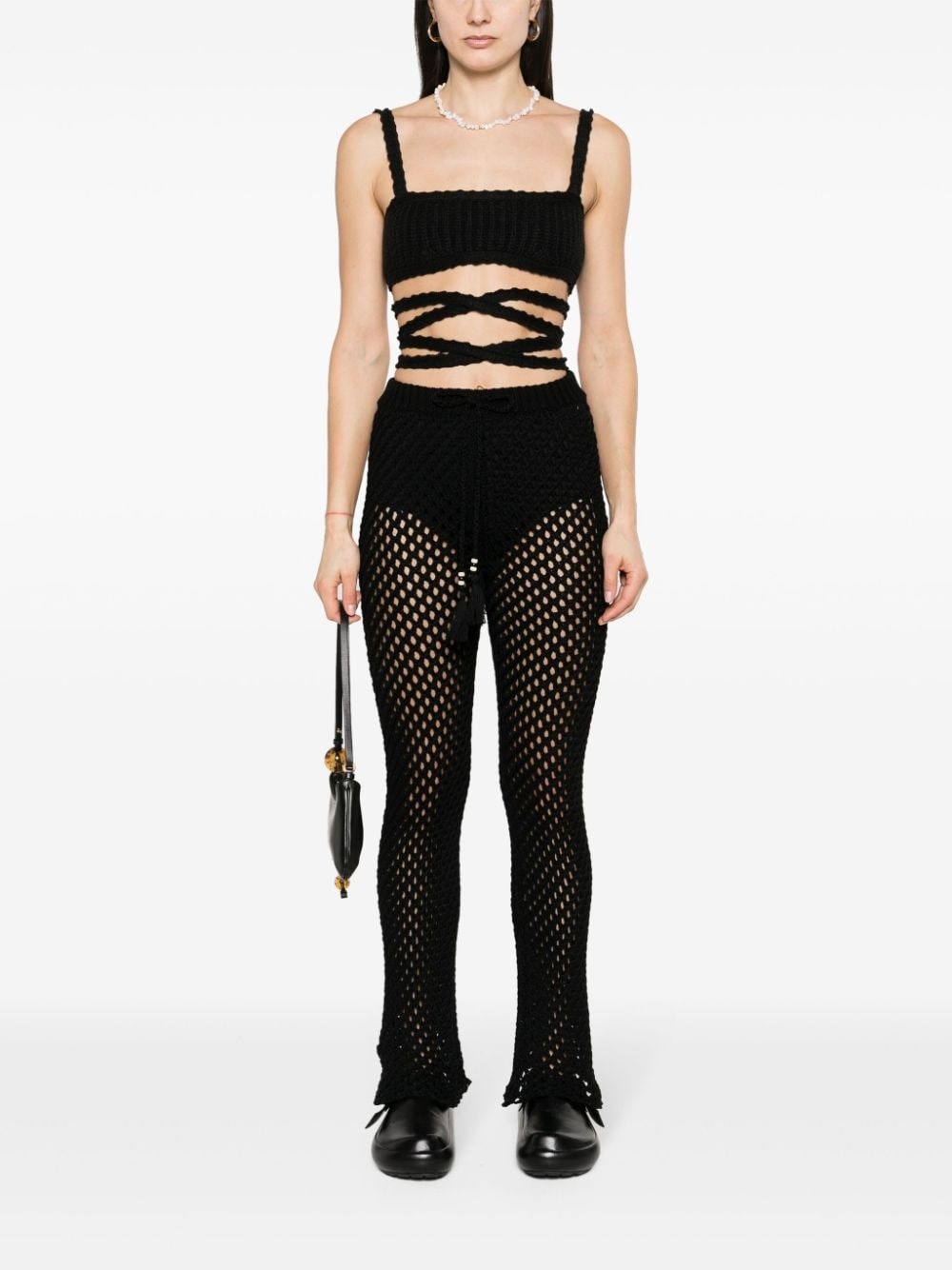 A Love Letter To India macramÃ© trousers - 2