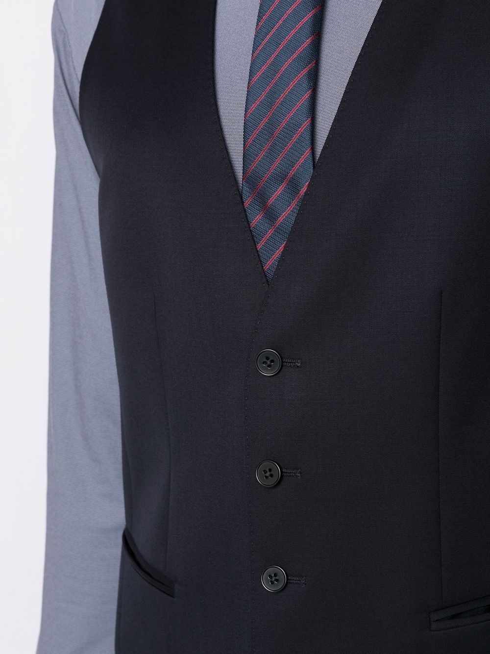 button-down tailored waistcoat - 5