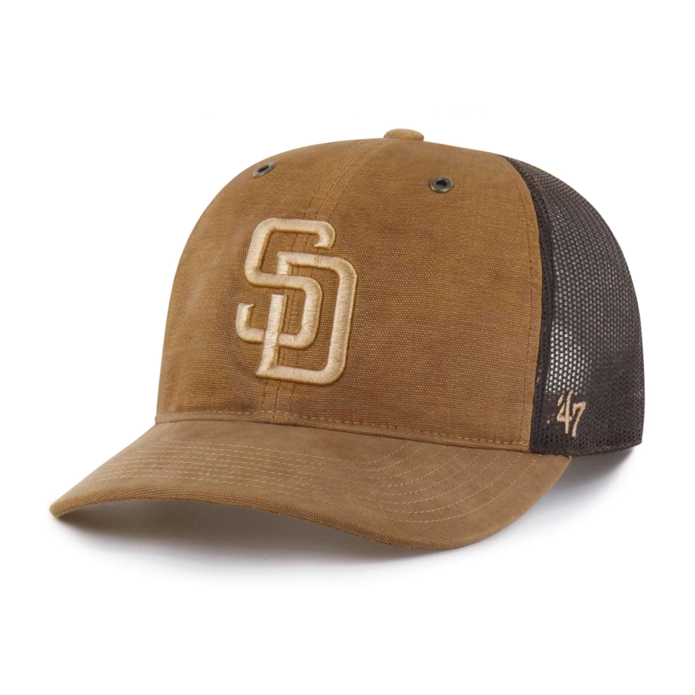 San Diego Padres '47 Dyed Trucker Relaxed Fit - 1
