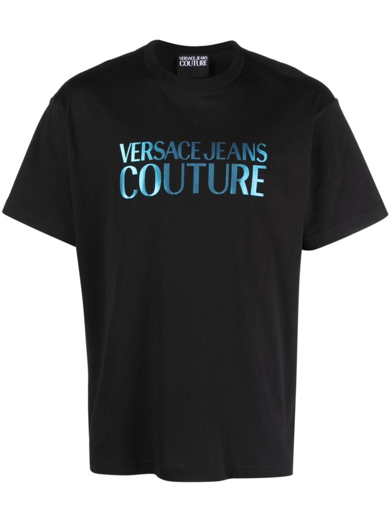 logo-print cotton T-shirt 1