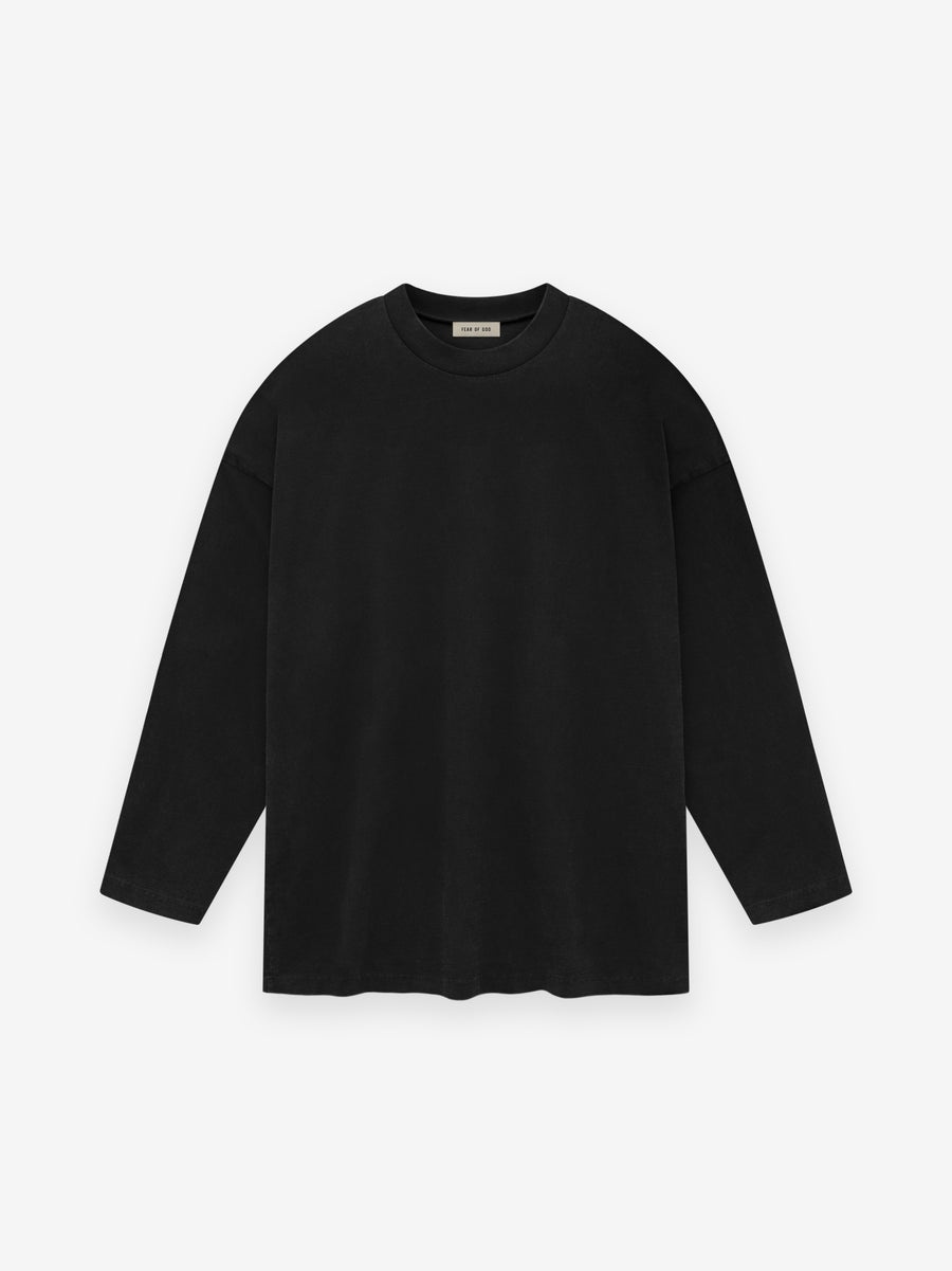 Cotton Long Sleeve Tee - 1