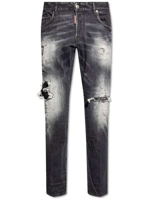 Skater Distressed Jeans Grey - 1