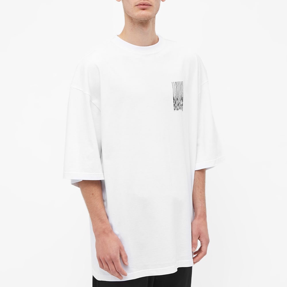 Balenciaga Barcode Logo Oversize Tee - 3