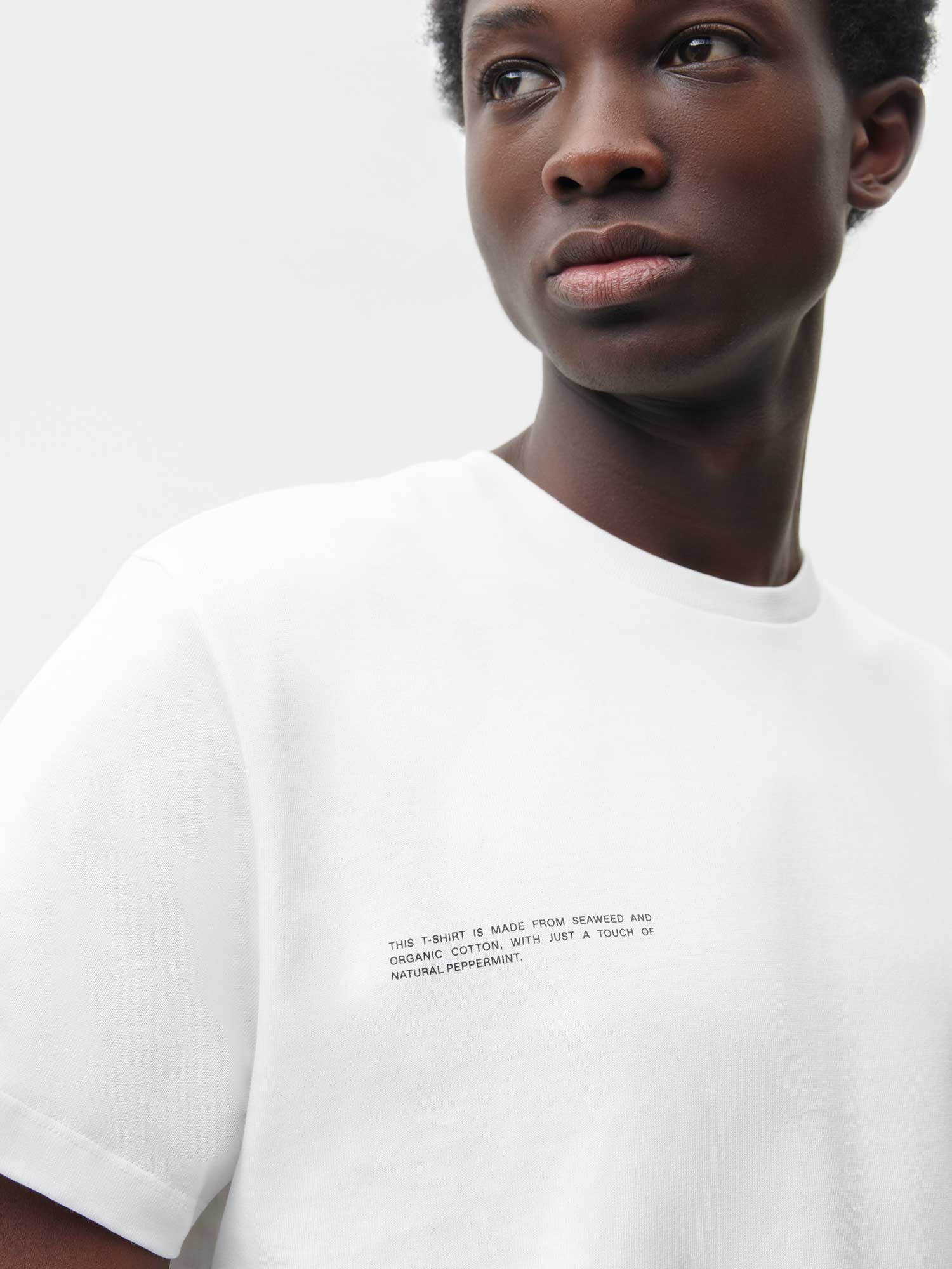 Archive Cotton T-shirt with C-FIBER™ Core - Off-White - 5