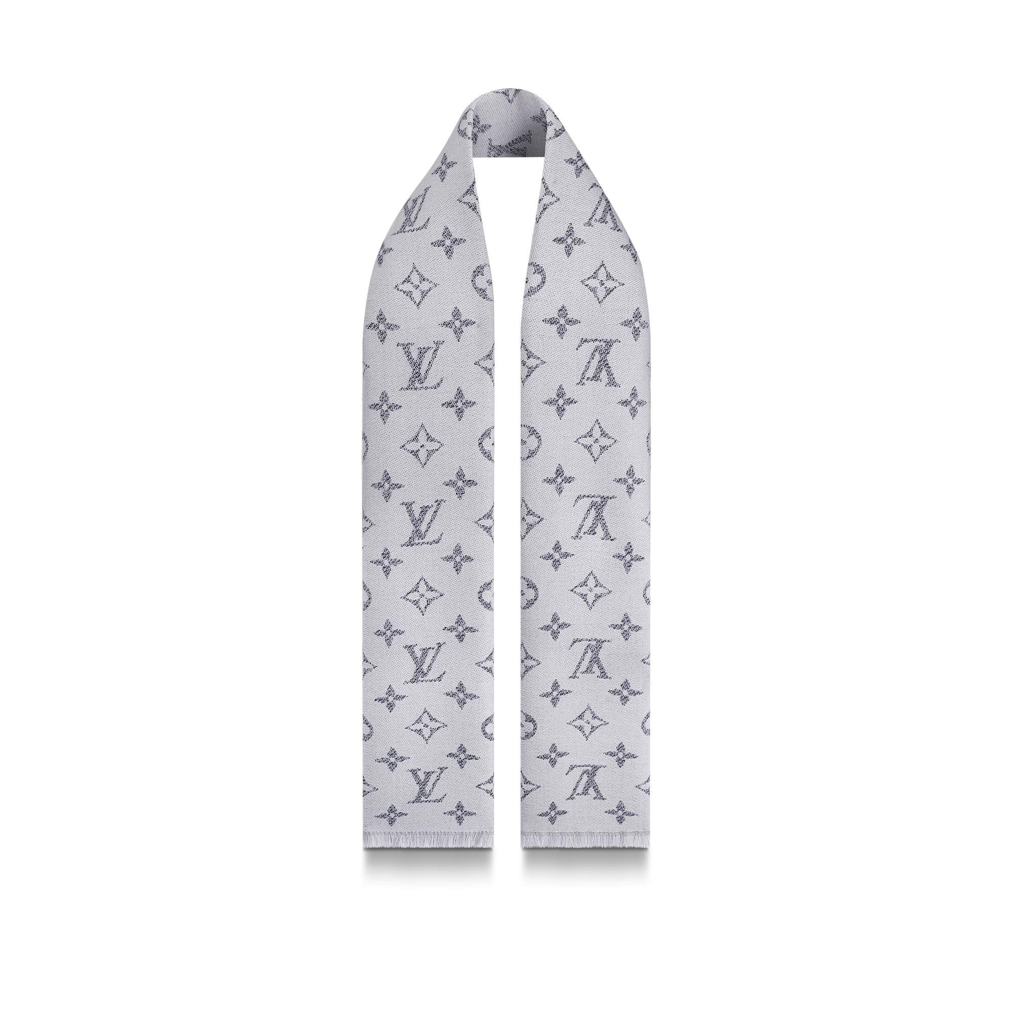 Monogram Denim Scarf 4