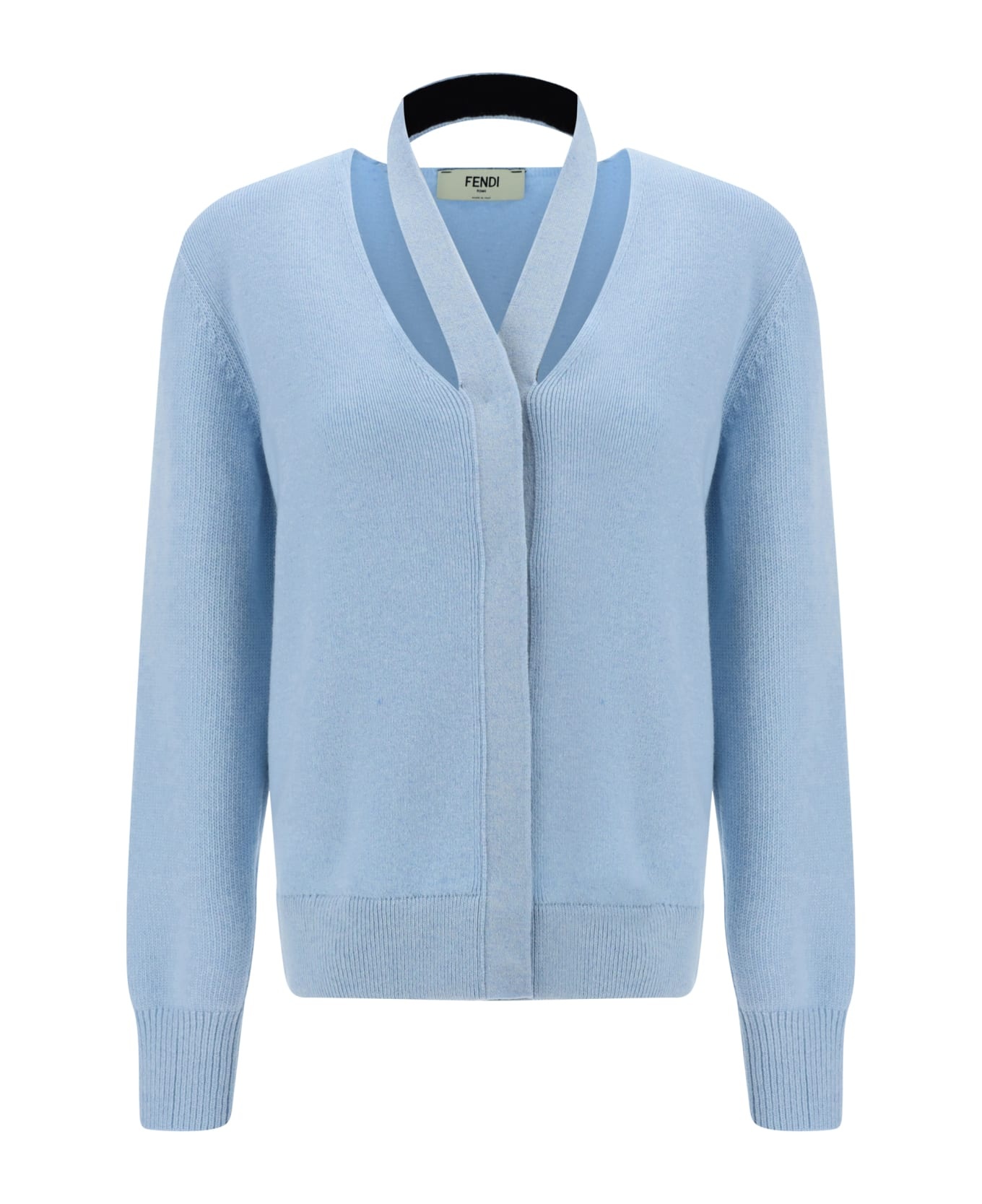 Wool And Cashmere Cardigan - 1