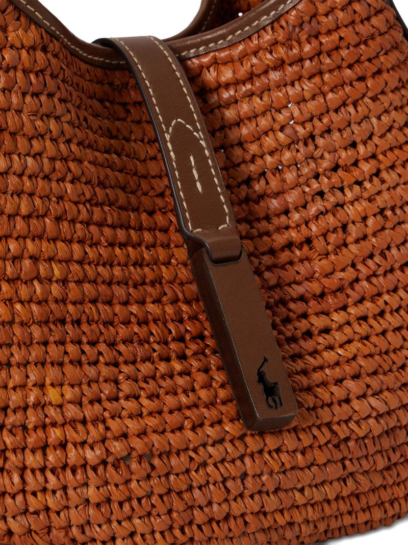 raffia shoulder bag 4