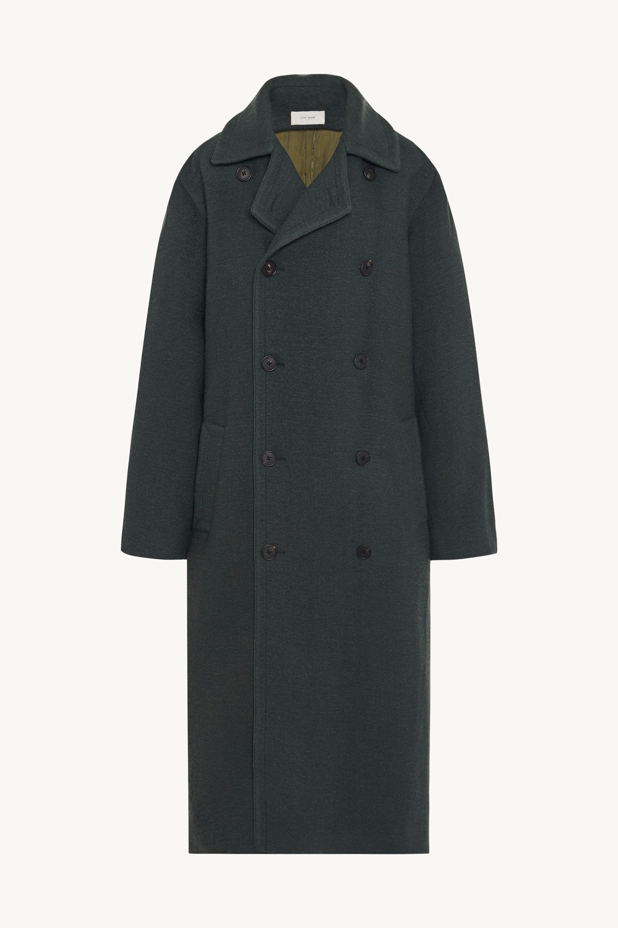 Beyza Coat in Virgin Wool and Linen - 2