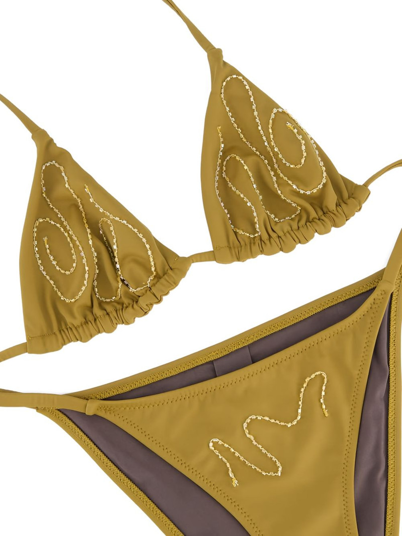 Sharpie embellished bikini set 3