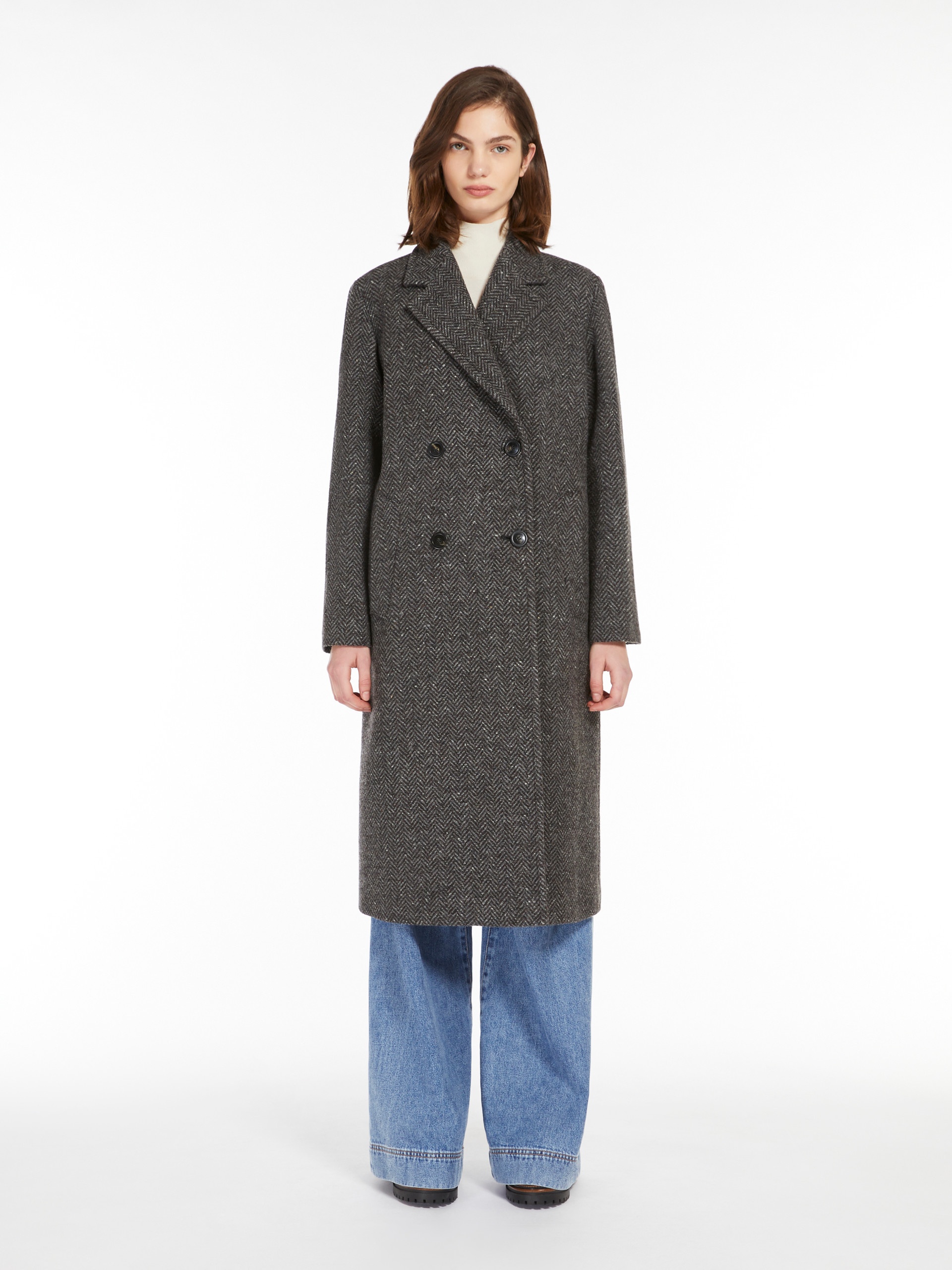 CORINTO Wool tweed coat - 3