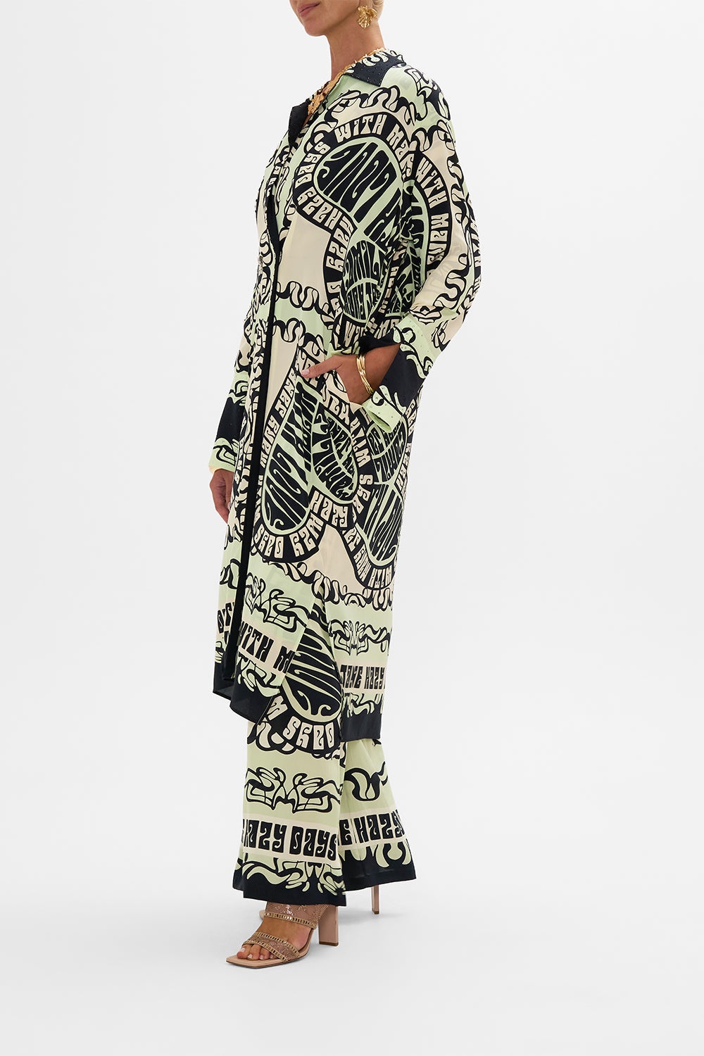 SPLIT CUFF SOFT COAT - 4
