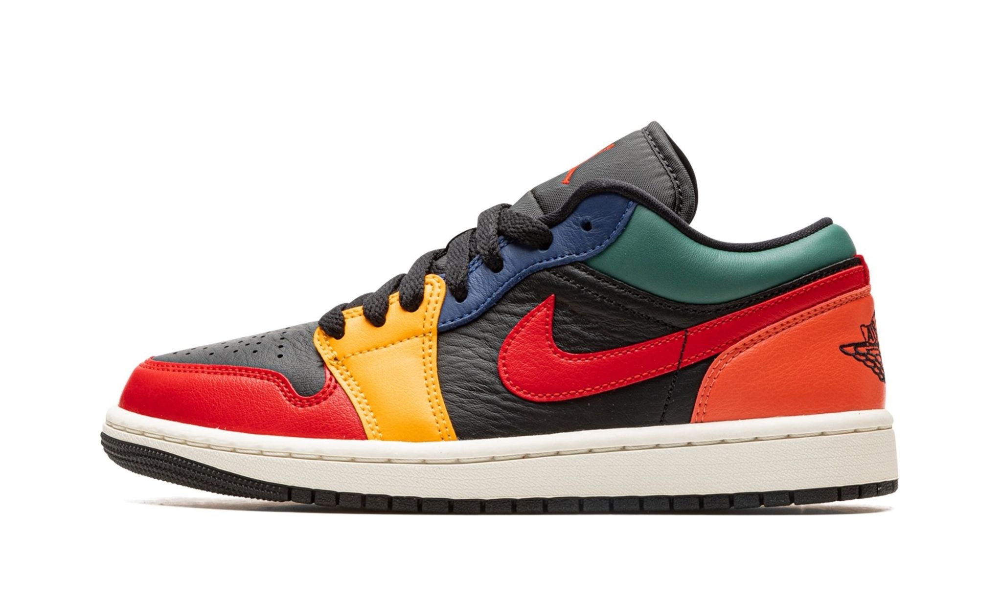 Wmns Air Jordan 1 Low SE "Black Multi-Color" - 1