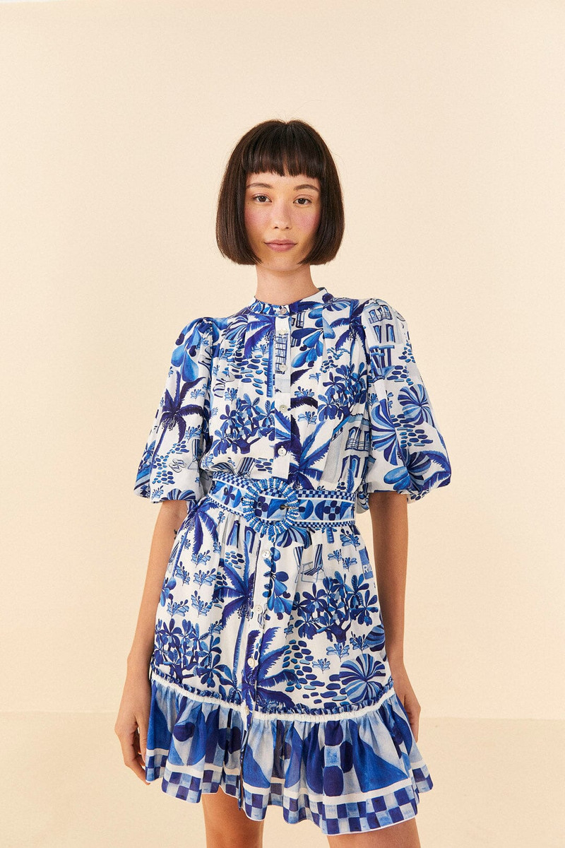 Sweet Rio Puff Sleeve Mini Dress 1
