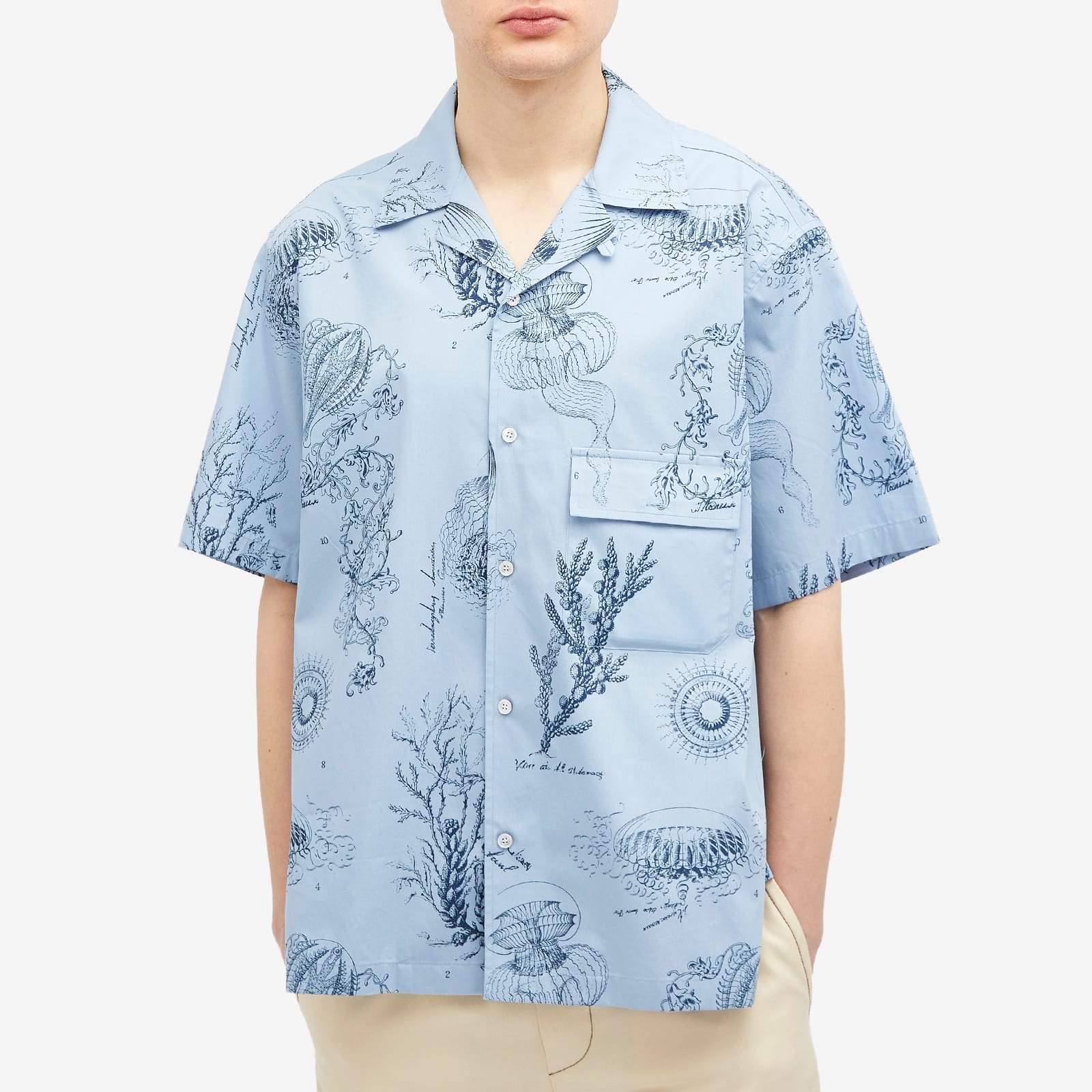 Wooyoungmi Marine Print Vacation Shirt - 2