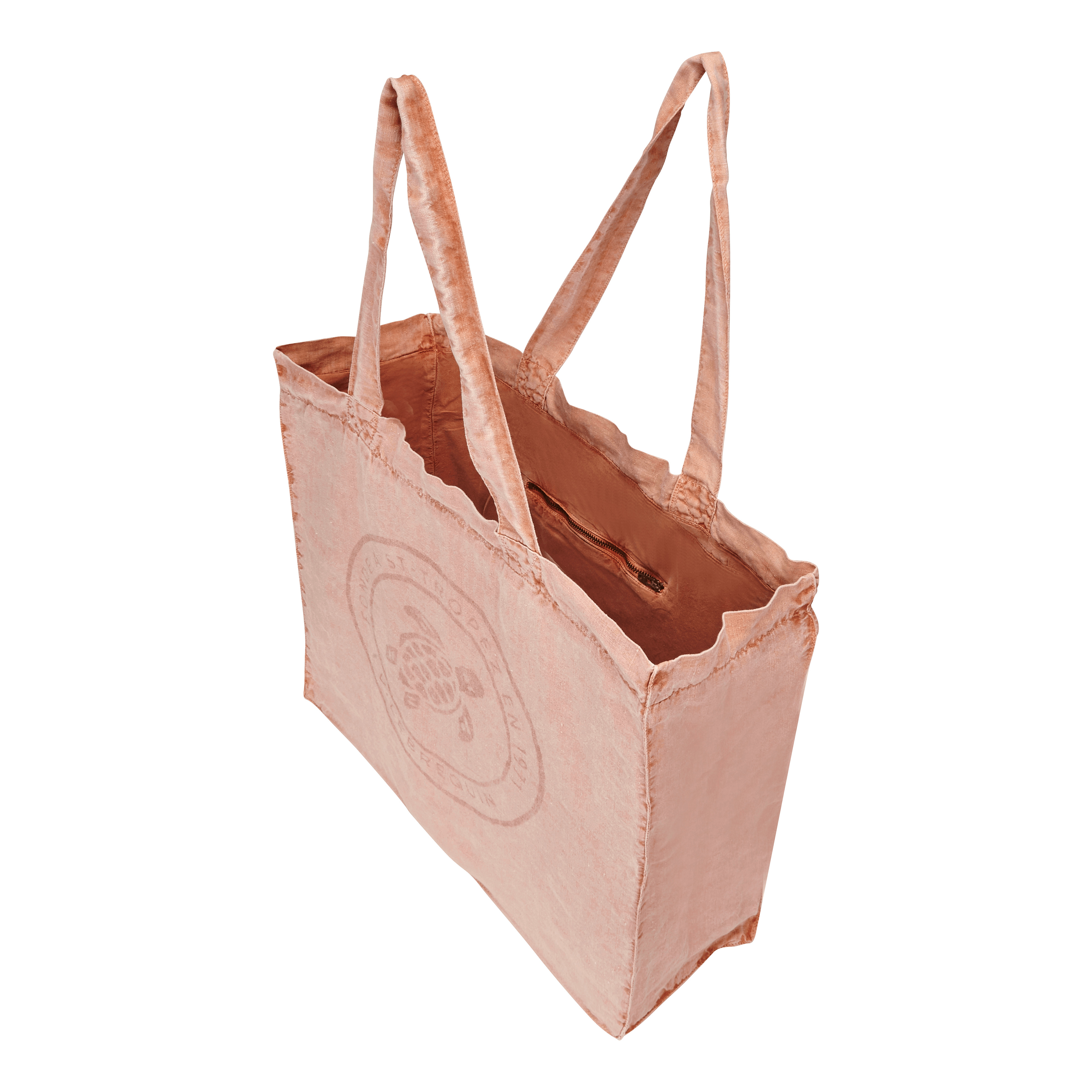 Linen Turtle Unisex Tote Bag Mineral Dye - 5