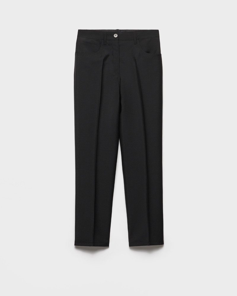 Kid mohair pants 1