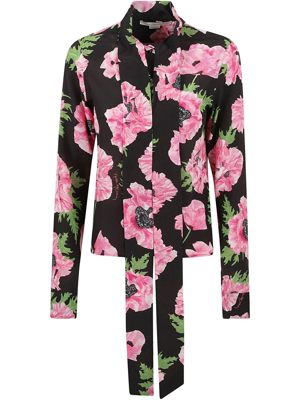 floral-print blouse - 1