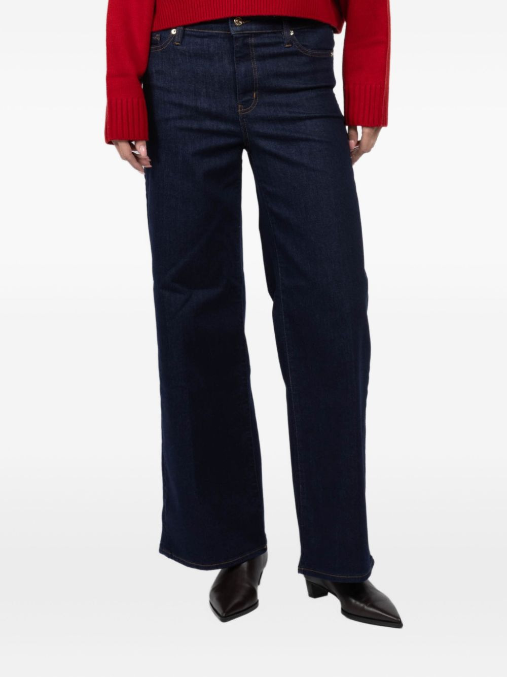 five-pocket denim jeans - 4