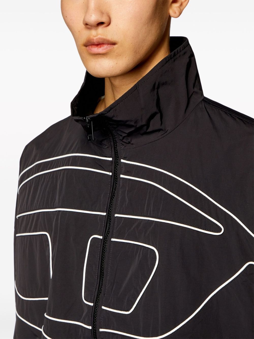 J-Vatel logo-appliquÃ© jacket - 2