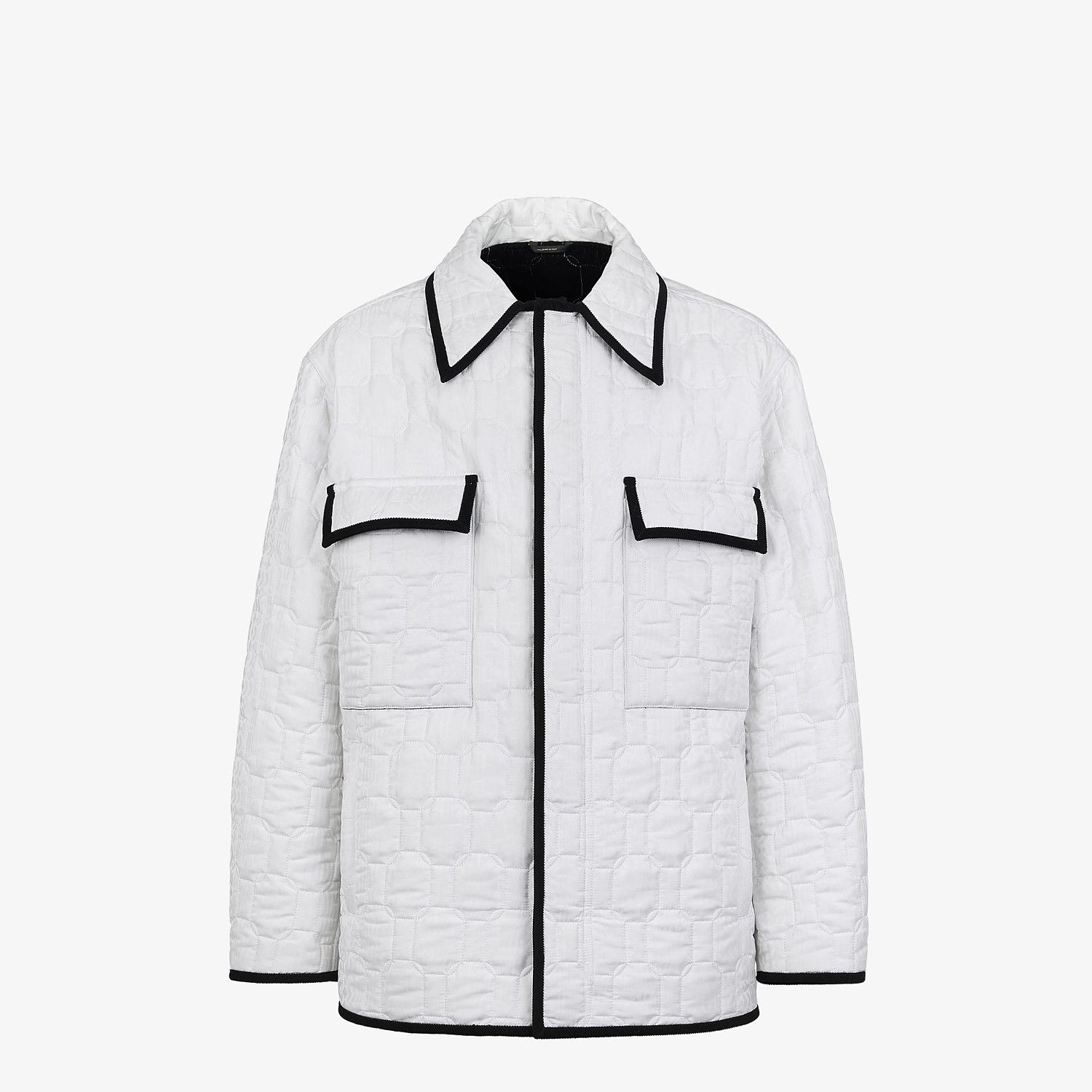 White tech fabric jacket - 1