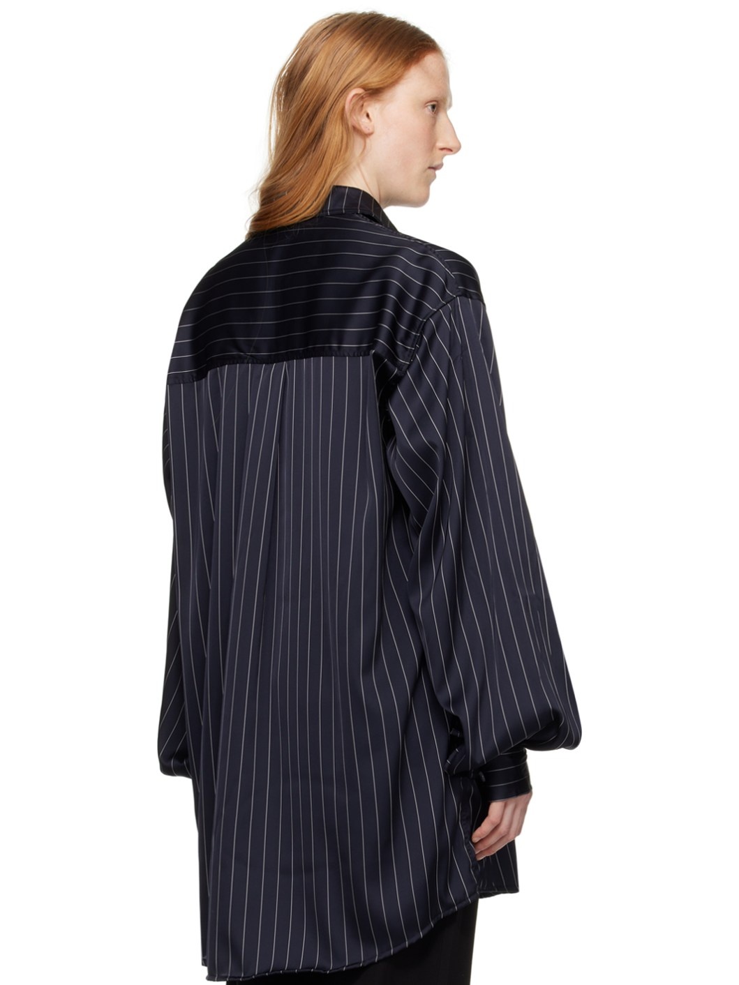Navy Oversized Shirt - 3