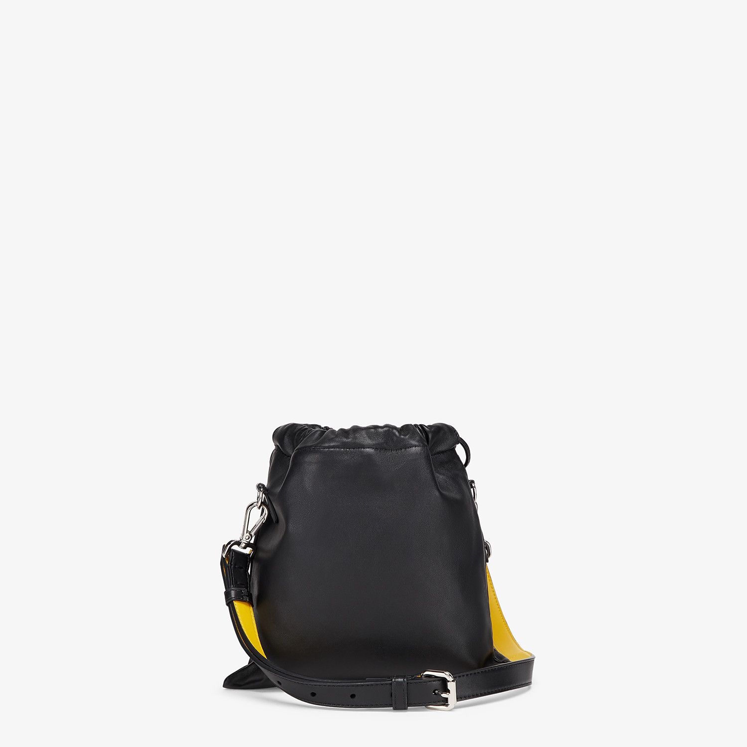 Black nappa leather bag - 3