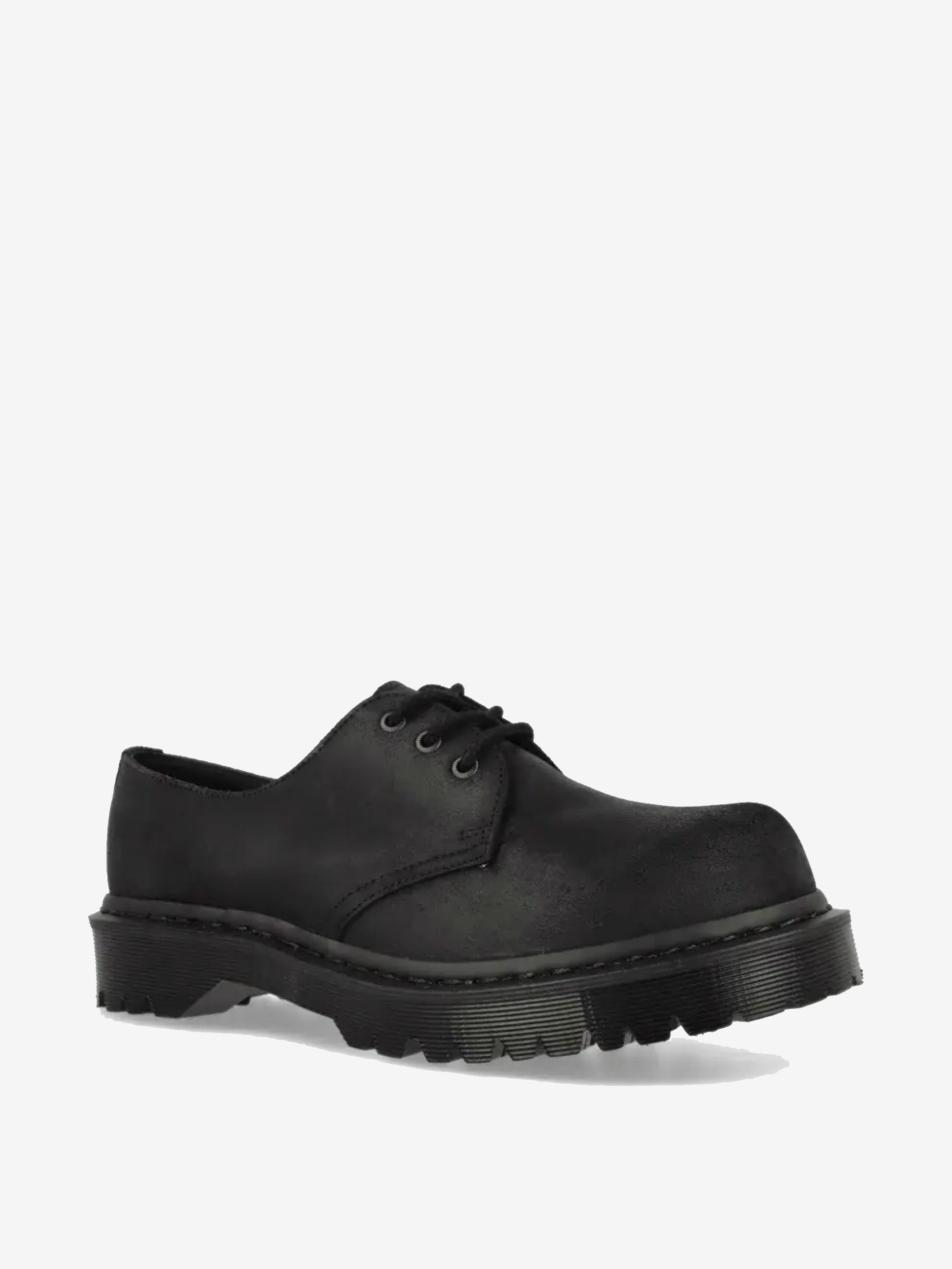 DR. MARTENS -  1461 Bex Bump Toe Leather Shoes - 2
