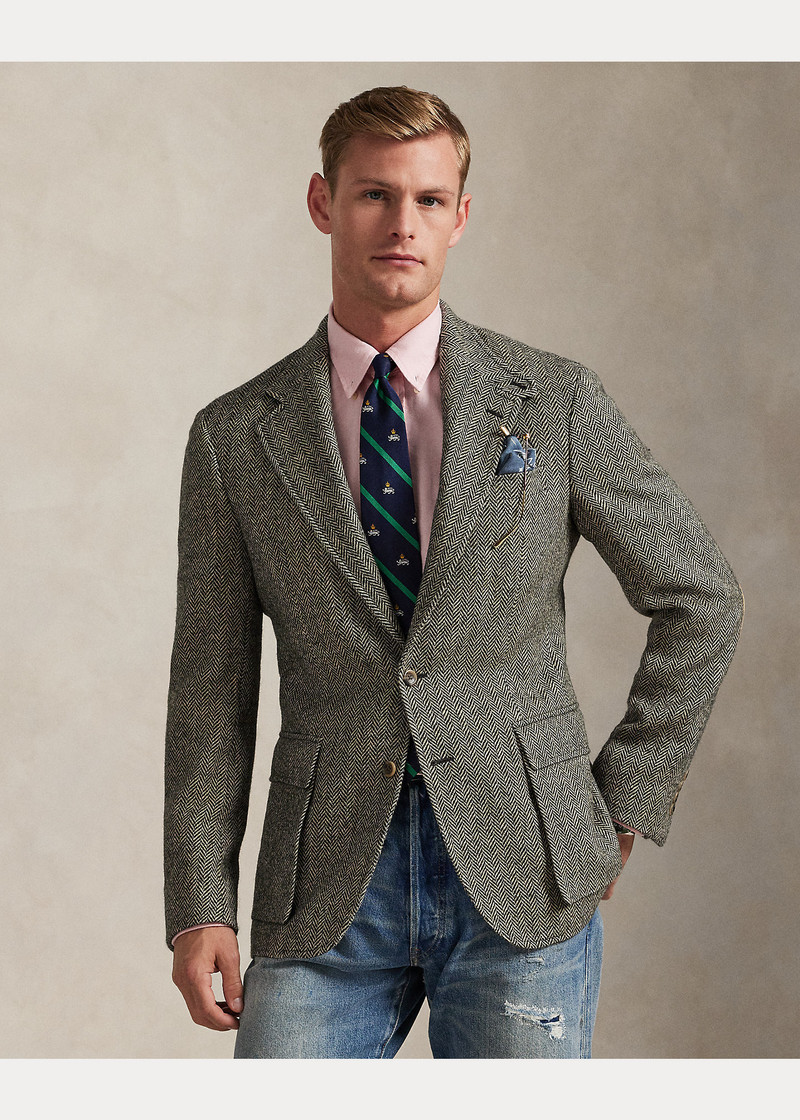 The RL67 Herringbone Tweed Jacket 11