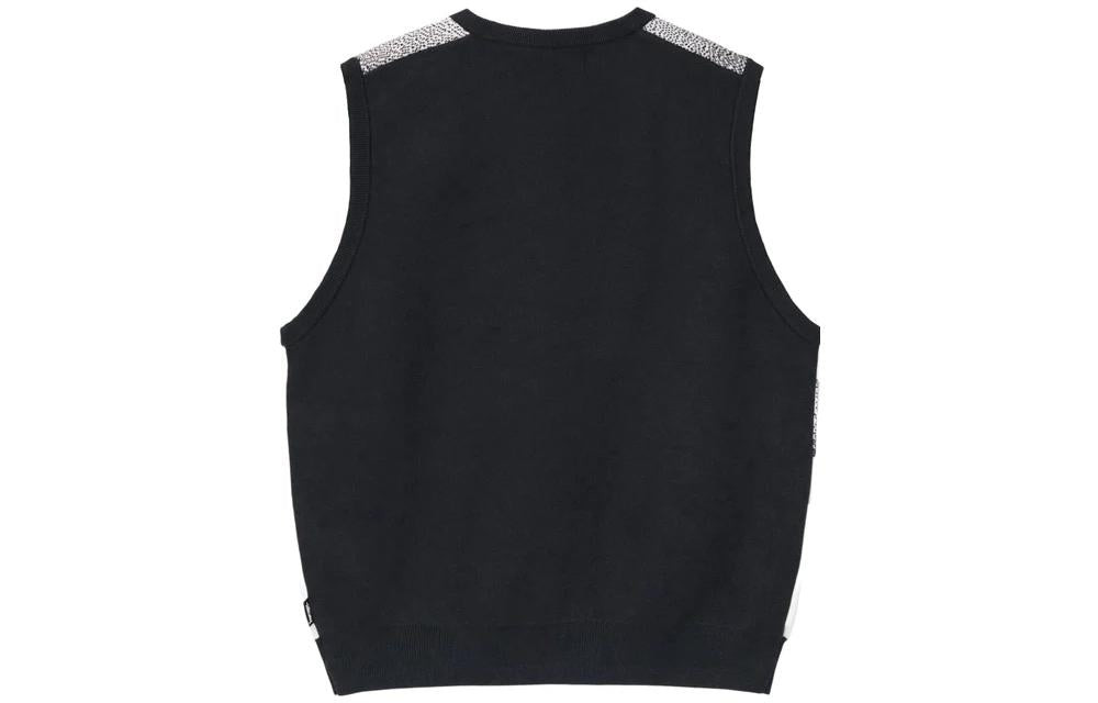 Stussy Photo Jacquard Vest 'Black' 117155 - 2