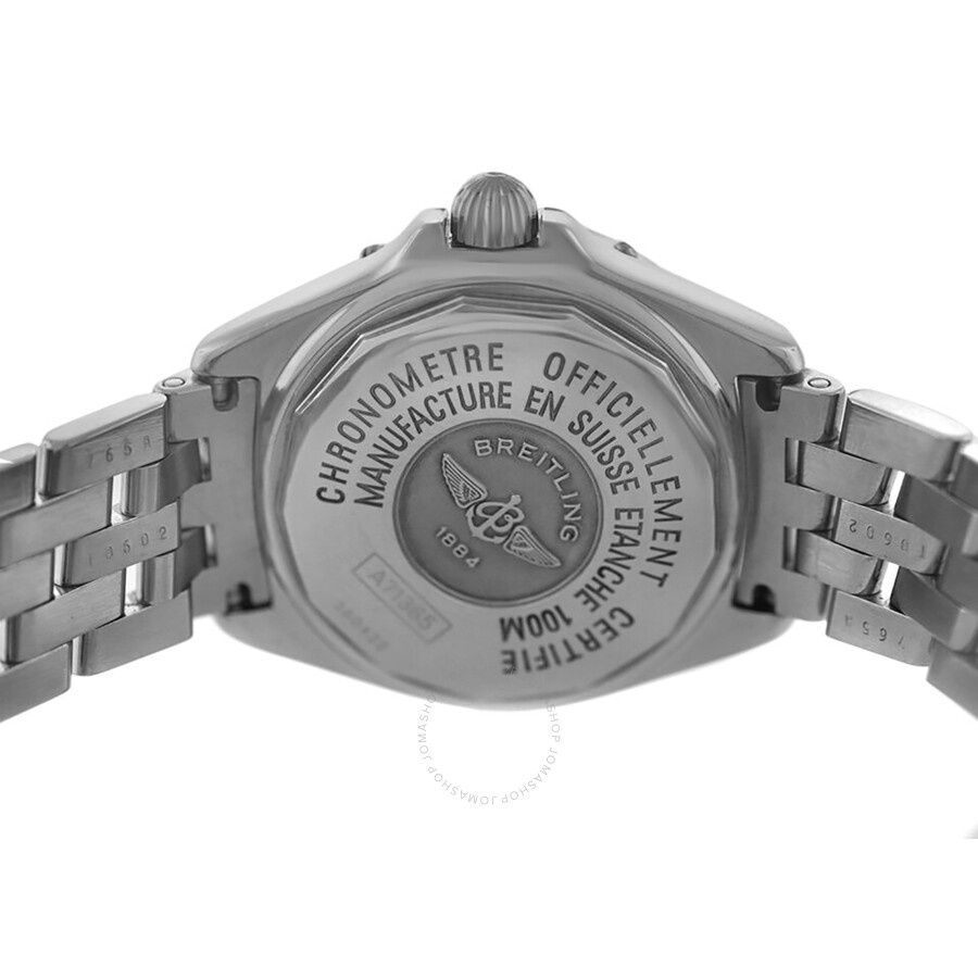 Pre-owned Breitling B-Class Quartz Chronometer Ladies Watch A71365 - 6