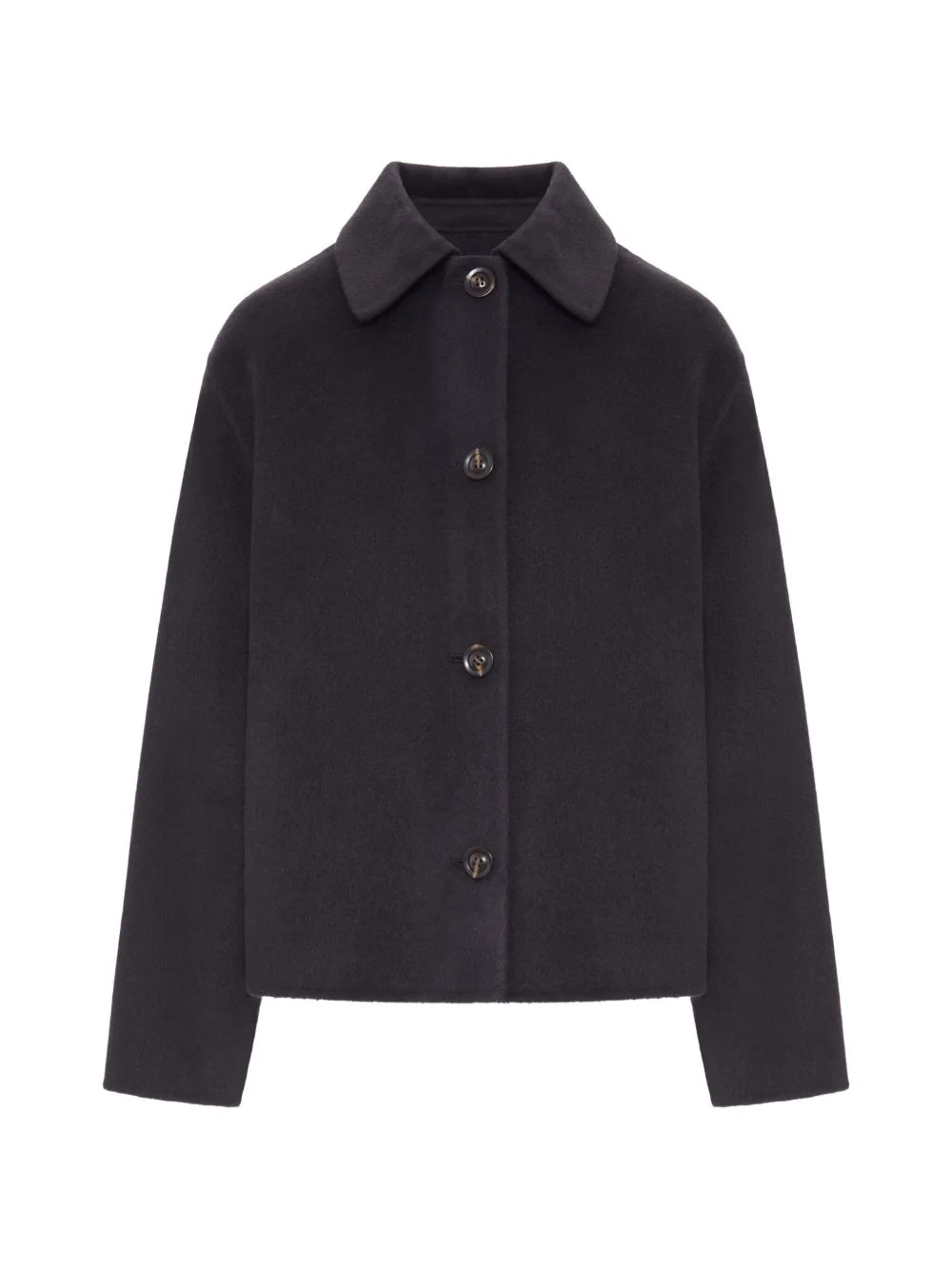 button-up shirt jacket - 1