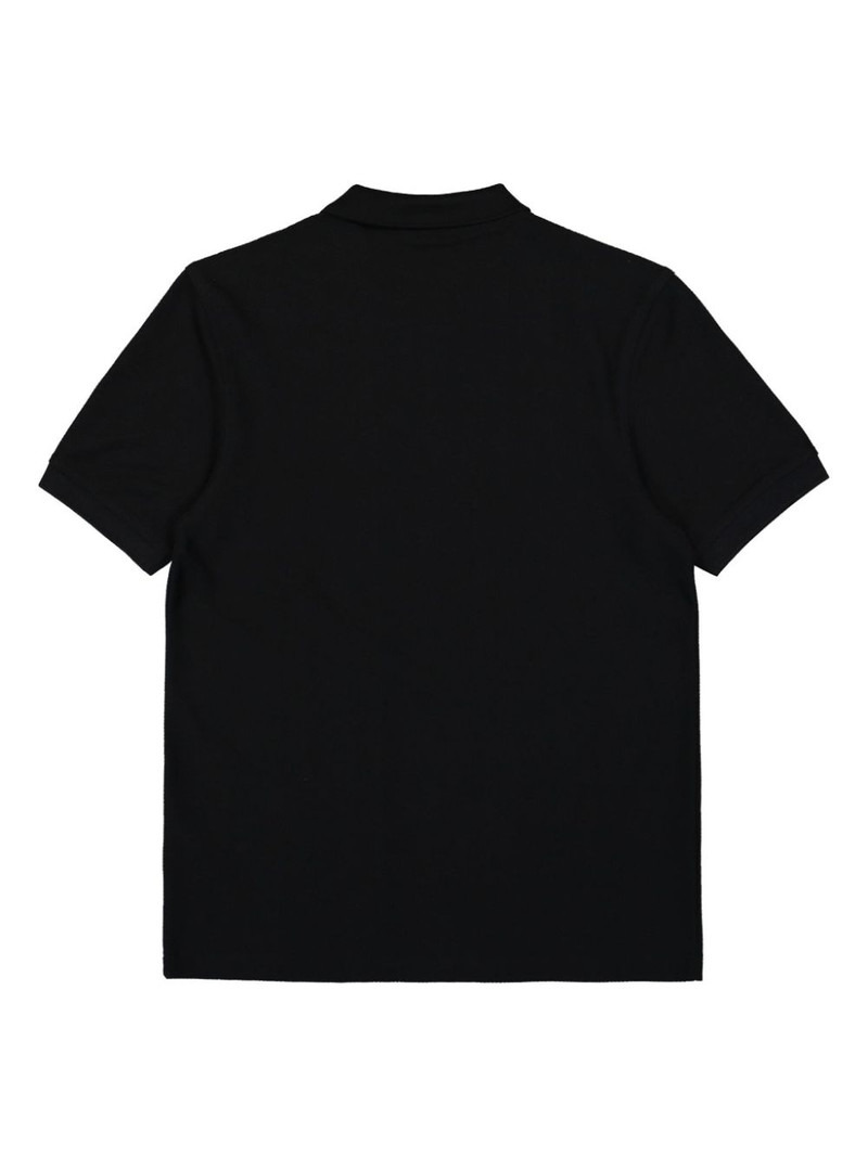 Fred Perry woven mesh relaxed-fit polo shirt outlook