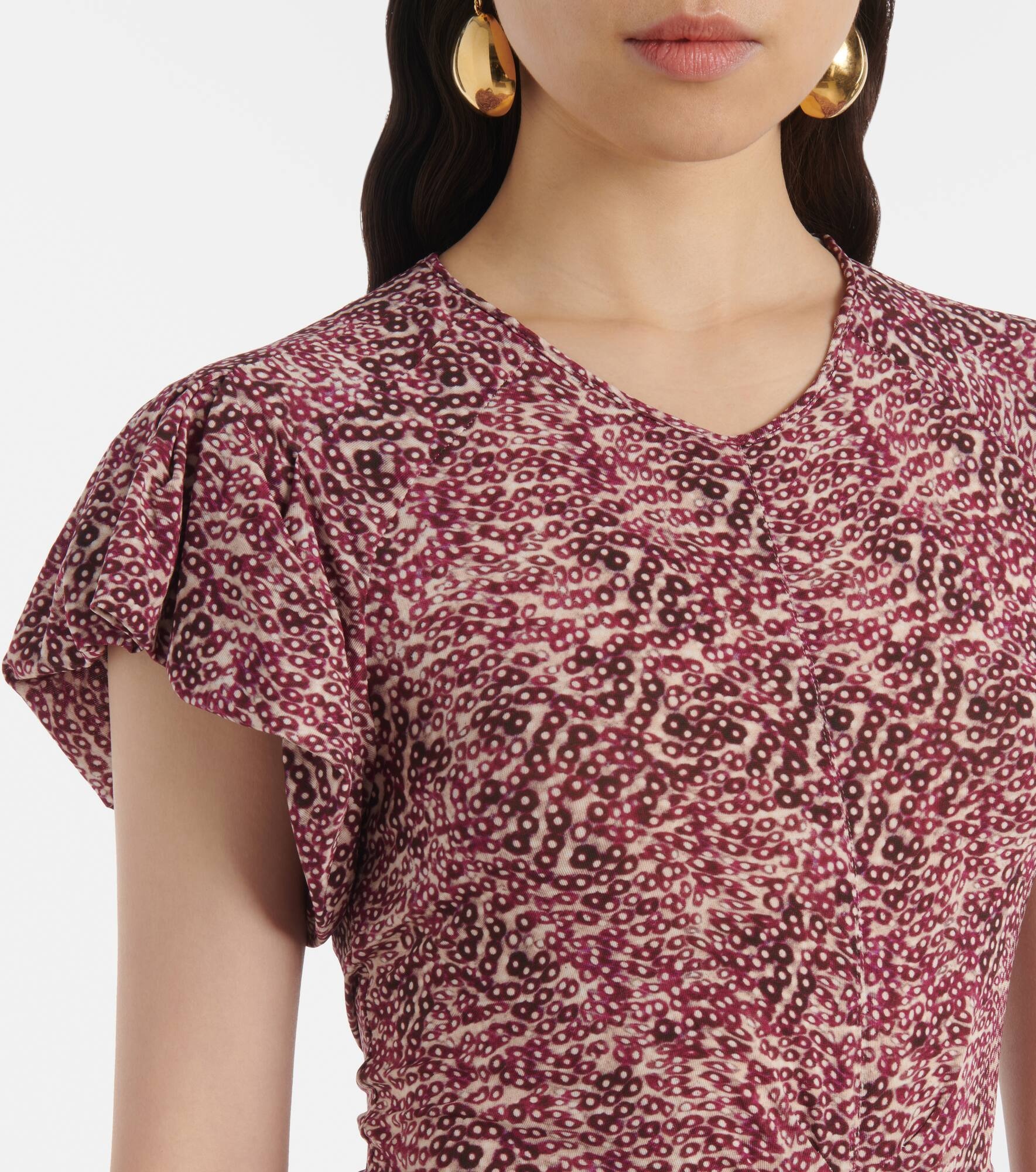 Terena printed midi dress - 4