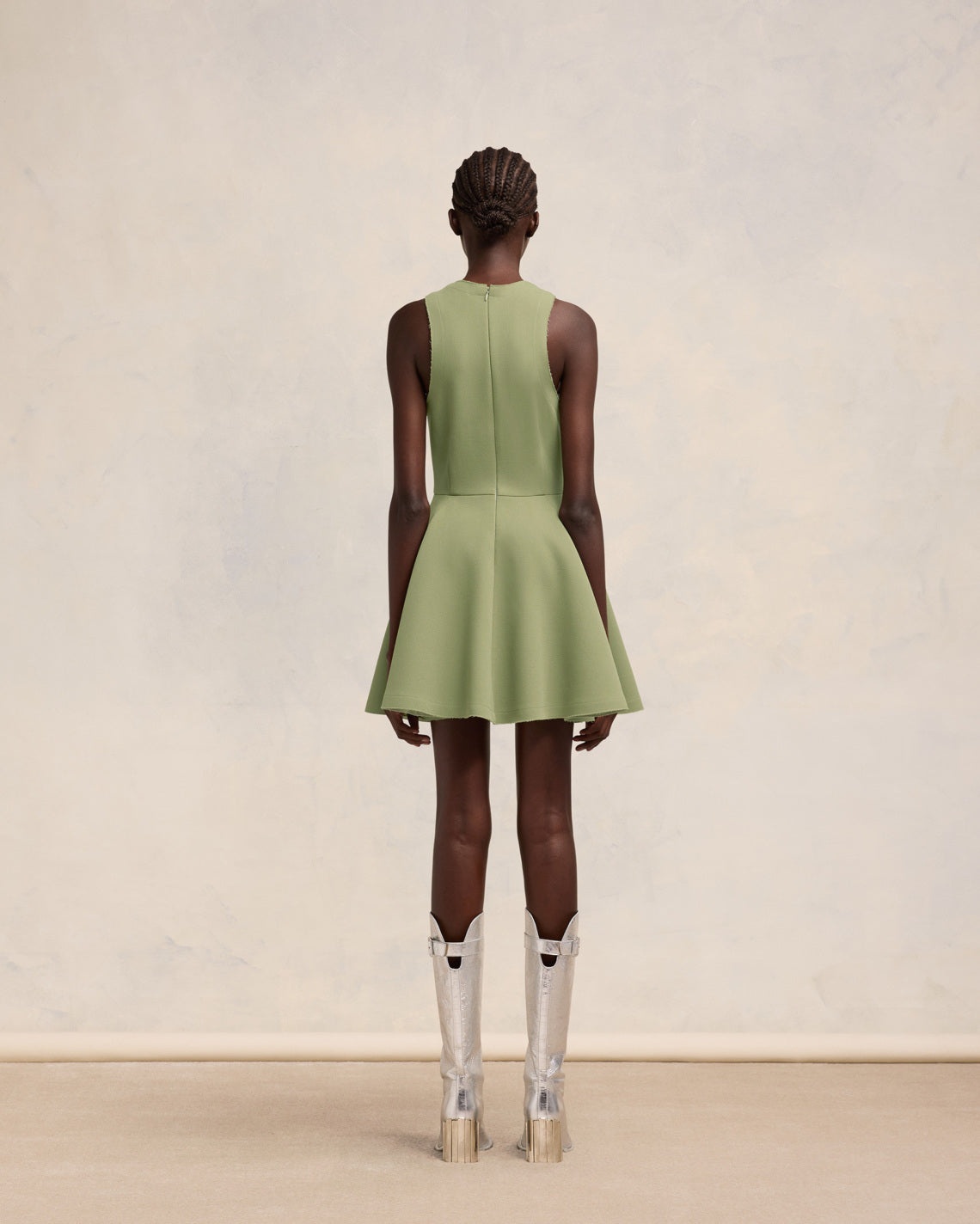 SHORT FLARE DRESS - 4