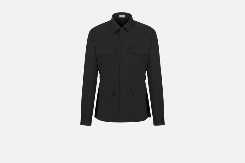 Christian Dior Couture Embroidered Shirt with Rear Belt 1