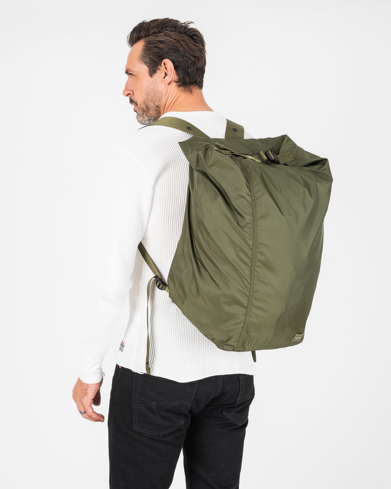 PORTER - YOSHIDA & CO. - FLEX BONSAC BAG - OLIVE - 2