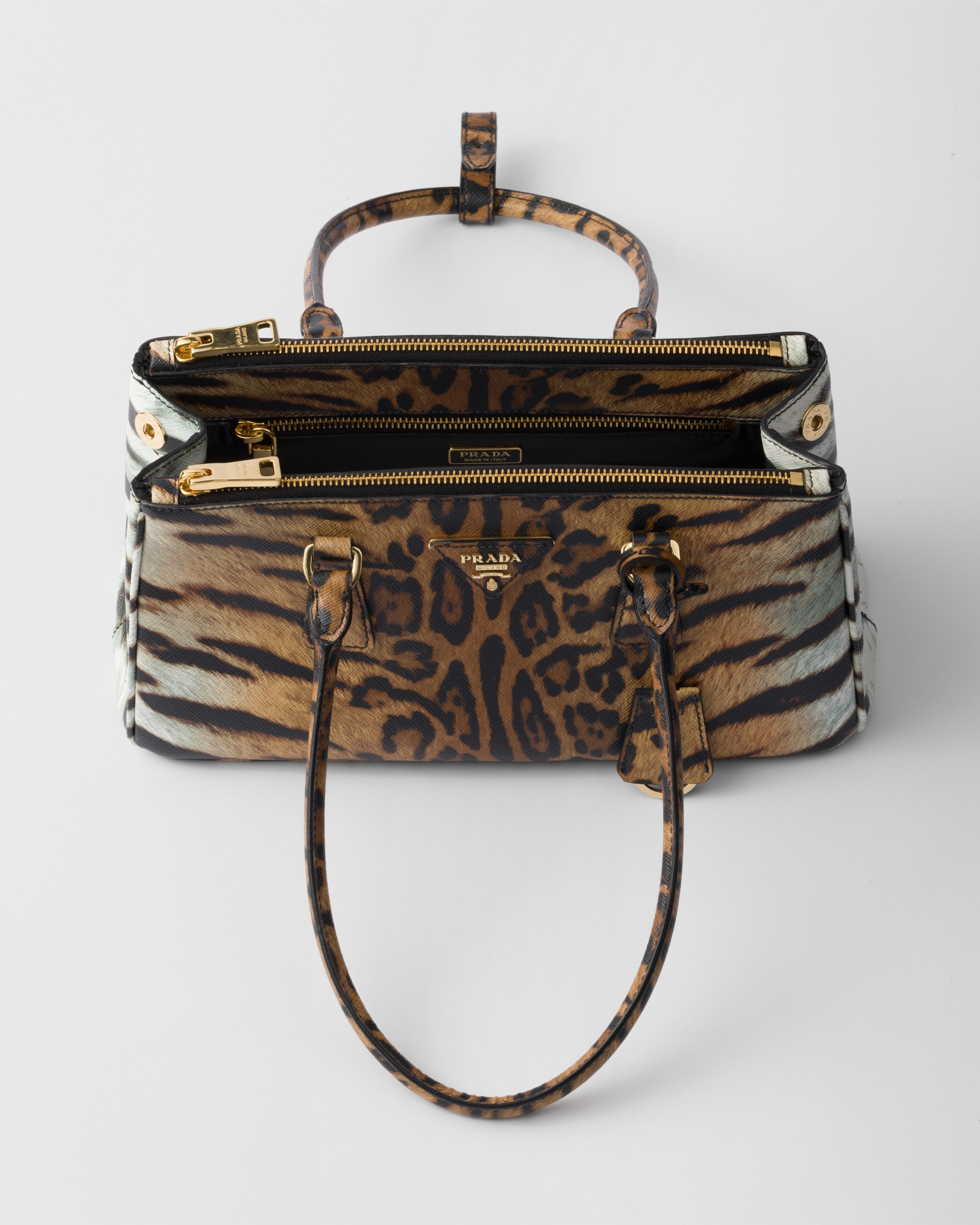 Prada Galleria medium printed Saffiano leather bag - 5