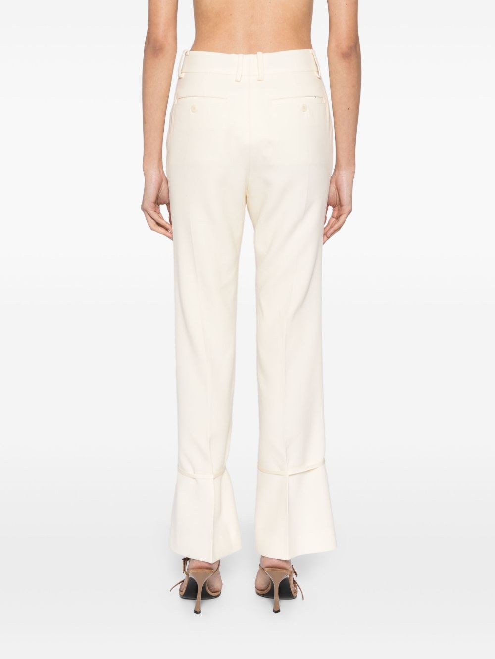 slim flared trousers - 4