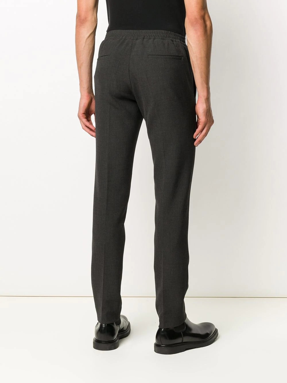 cotton tailored trousers - 4