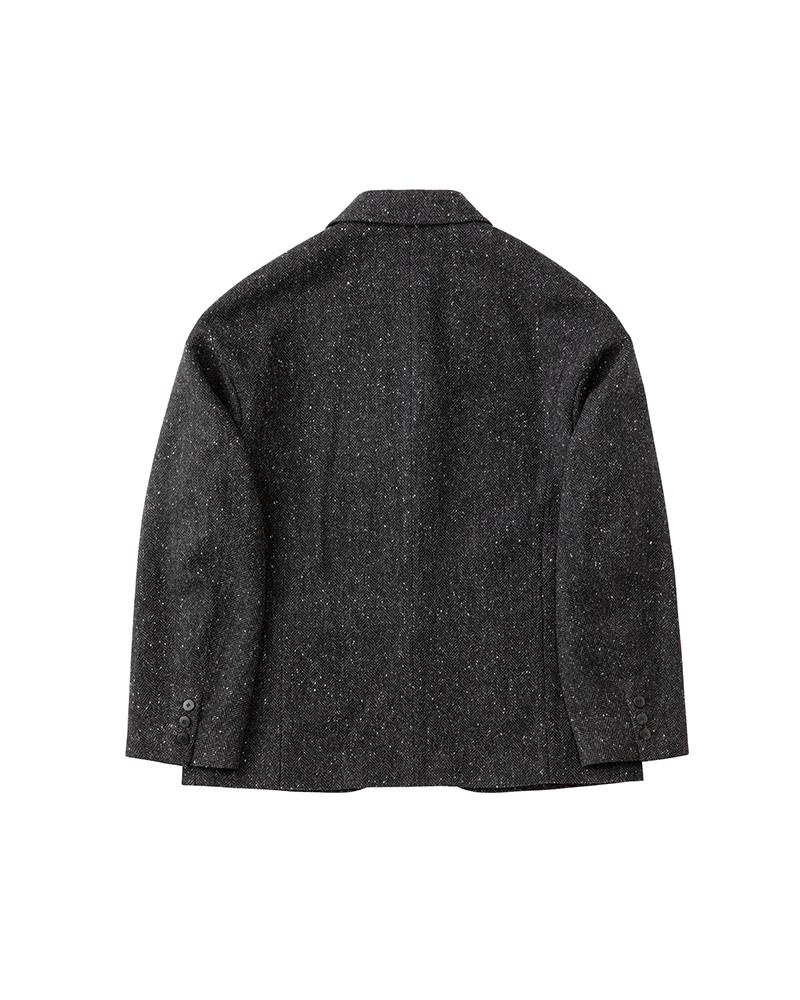 FALKLAND BLAZER DONEGAL CHARCOAL - 8