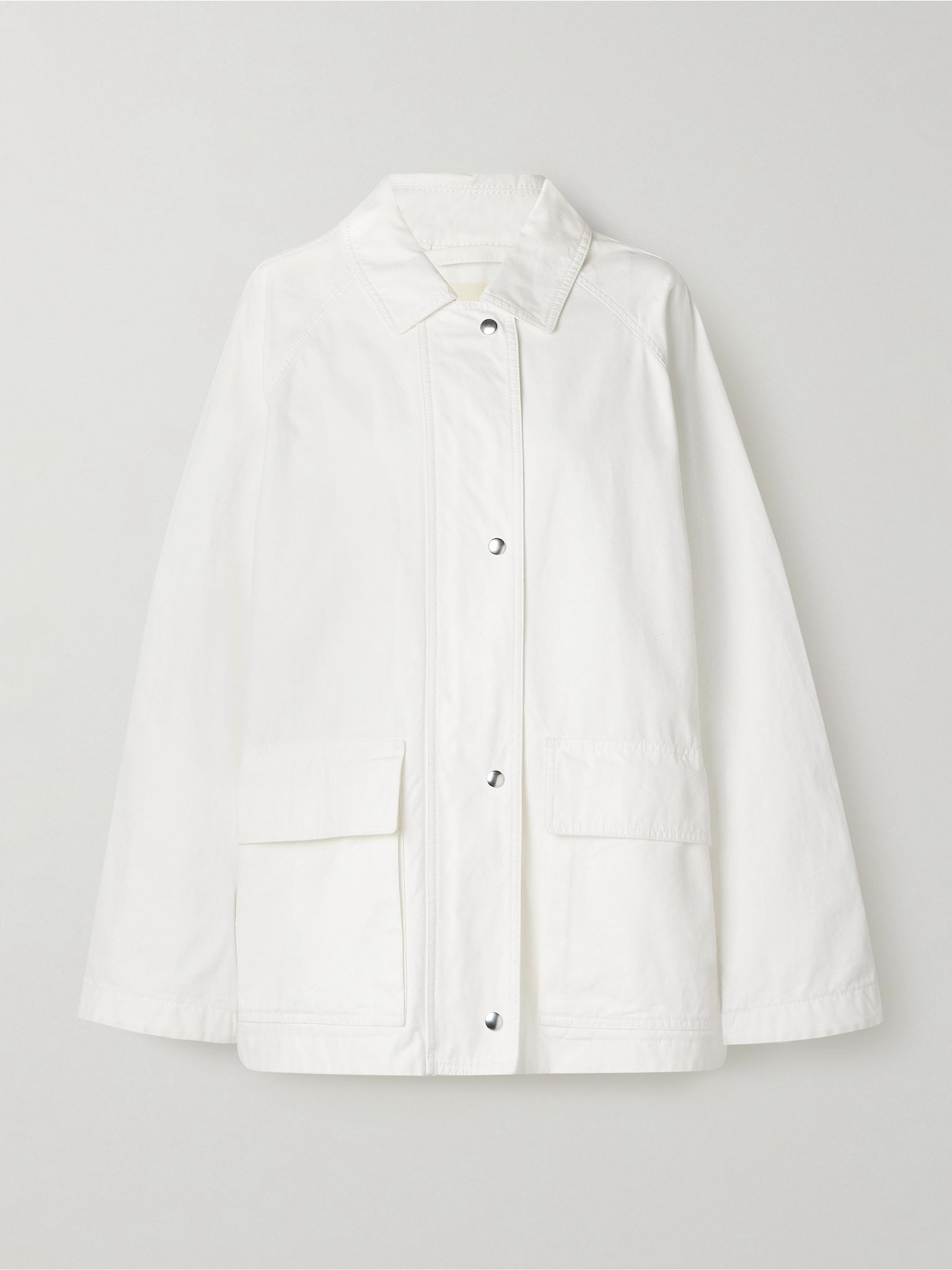 Elodianna cotton-canvas jacket White - 1