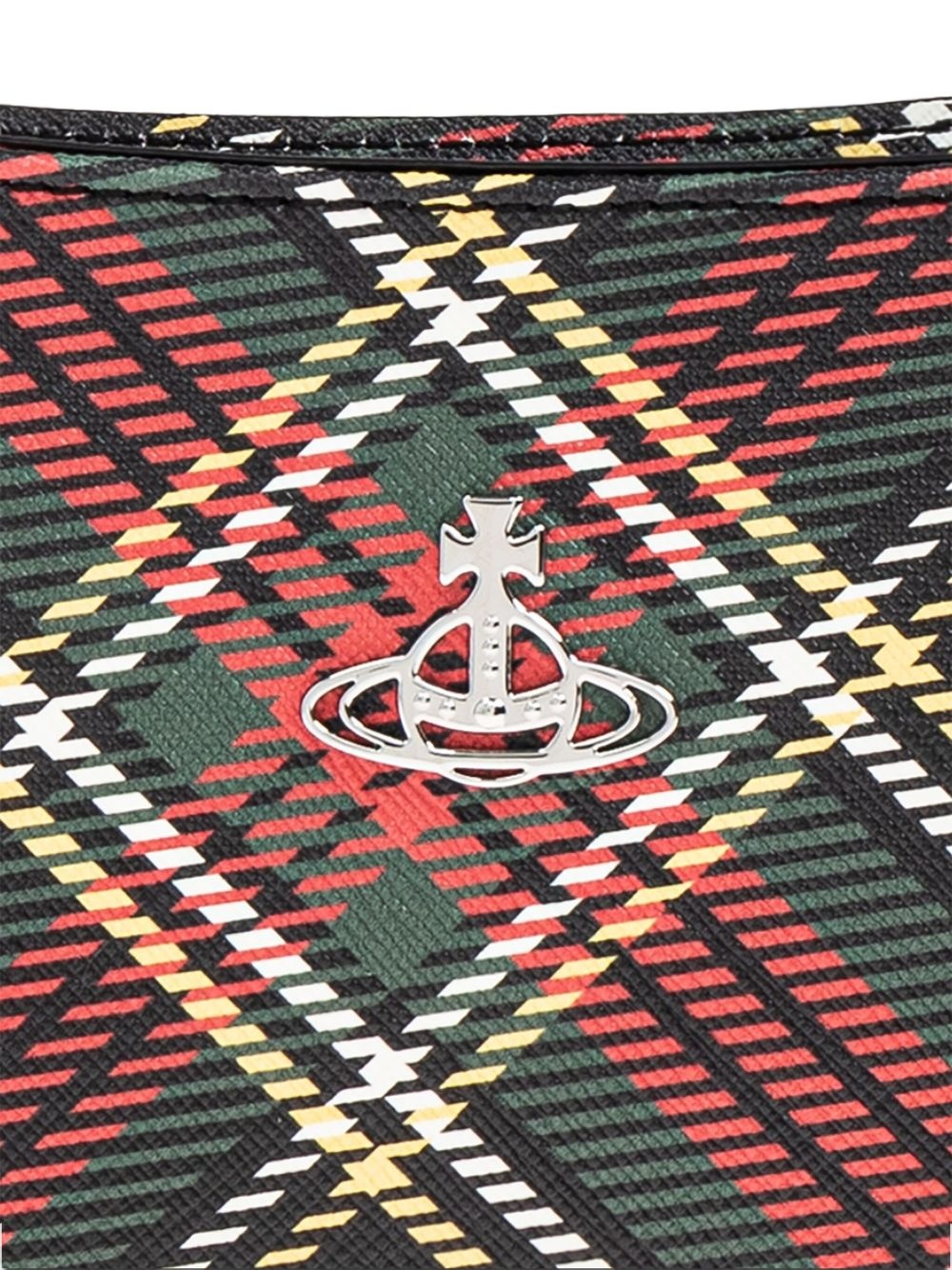 plaid shoulder bag - 6