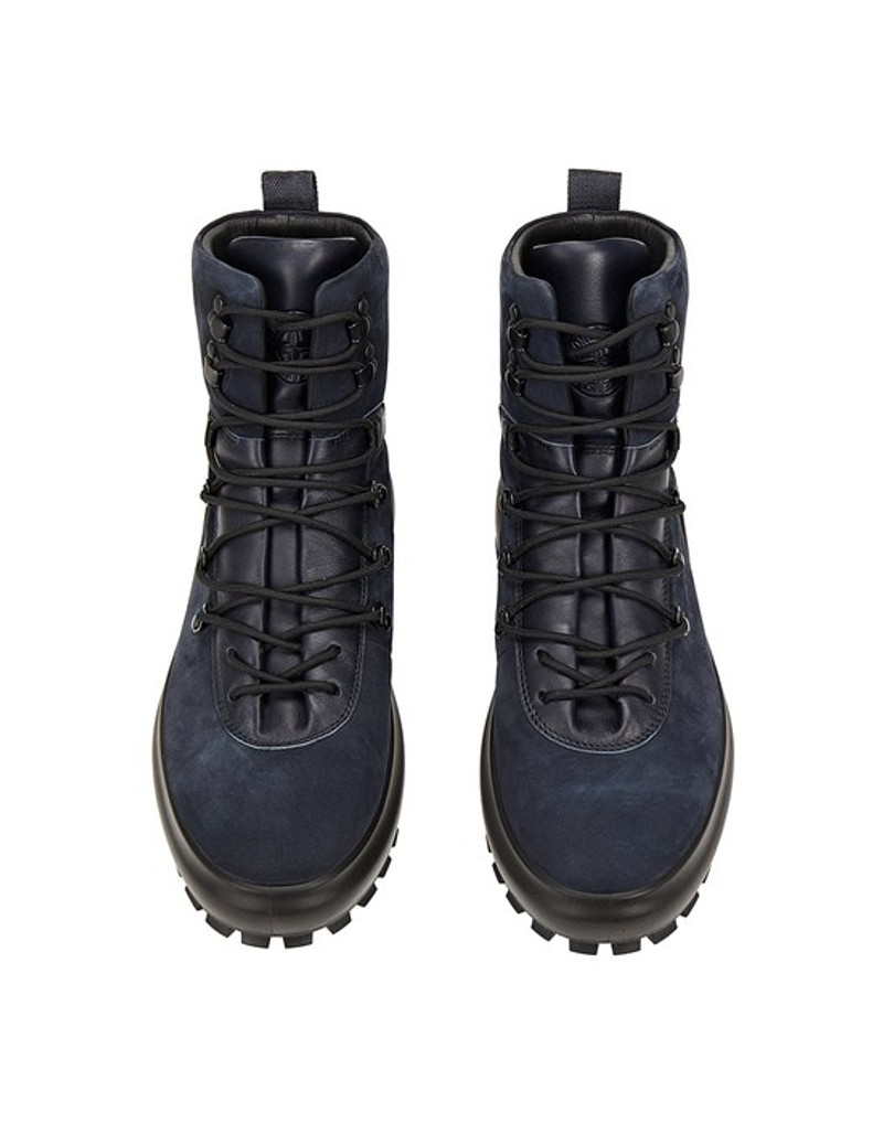 S0404 NABUK/LEATHER HIKING BOOT_STONE ISLAND WITH ECCO® BLUE 3