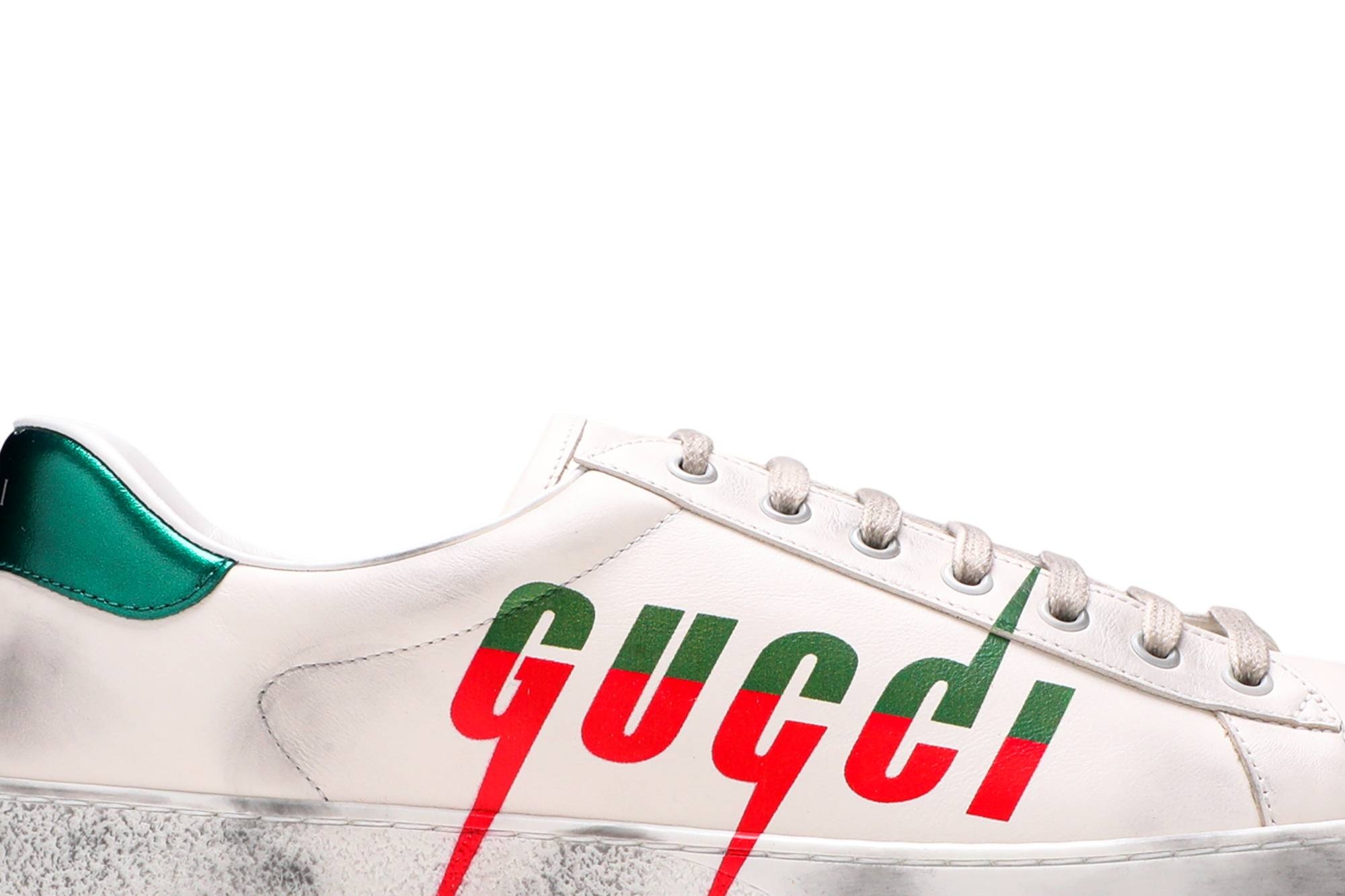 Gucci Ace 'Gucci Blade - Distressed White' - 2