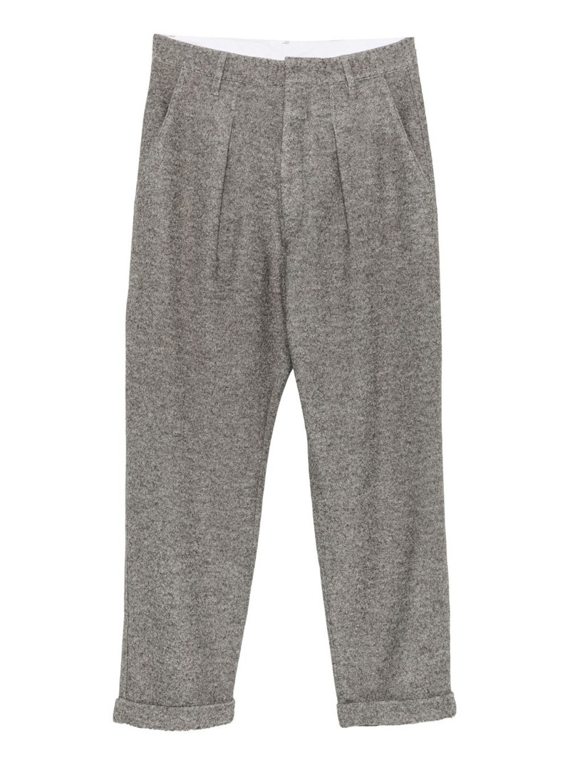 pleated cuffed trousers 1