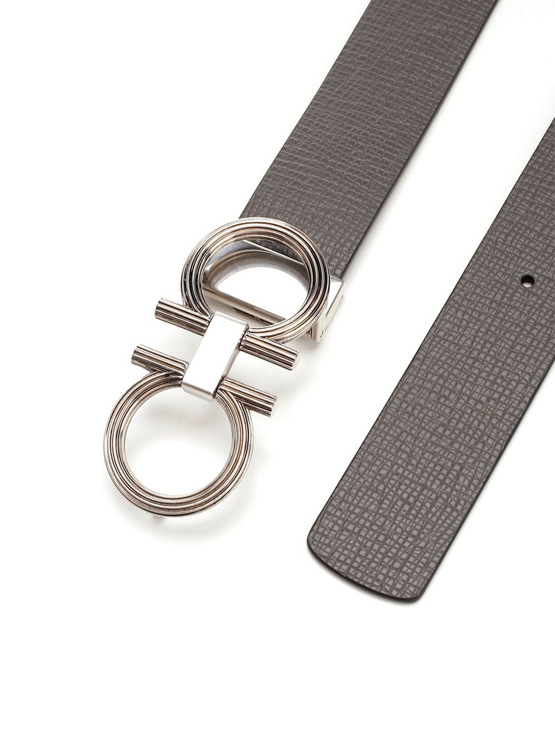 FERRAGAMO Gancini Belts White outlook