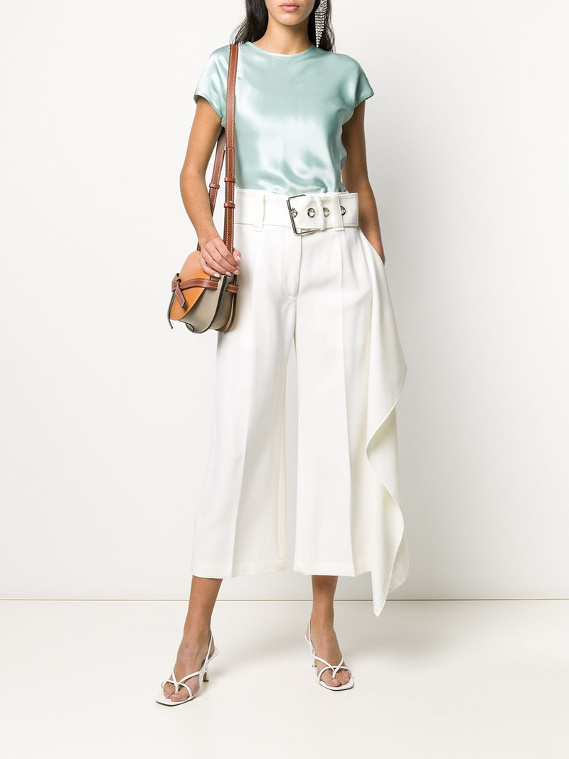 JW Anderson belted cropped trousers outlook