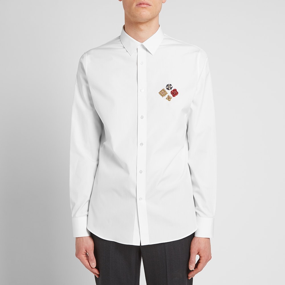 Alexander McQueen Military Badge Logo Shirt - 4