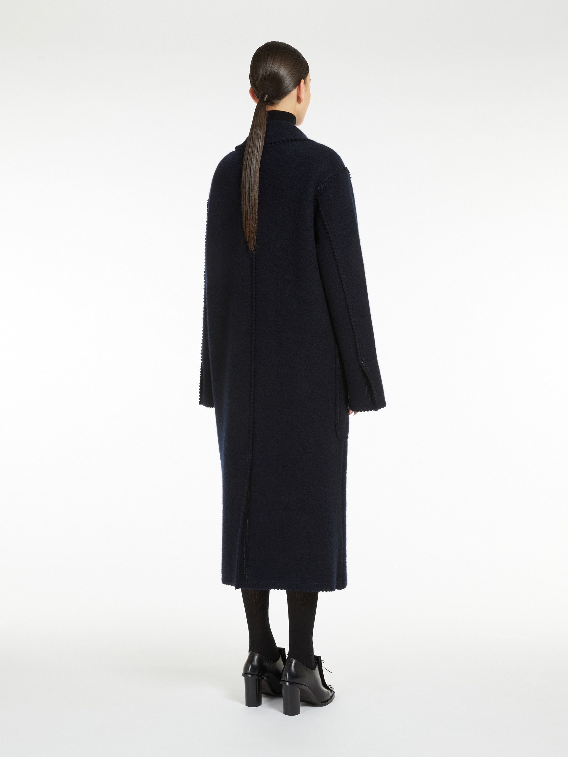 Max Mara Jene Long Wool Cashmere Wrap Coat | bergdorfgoodman