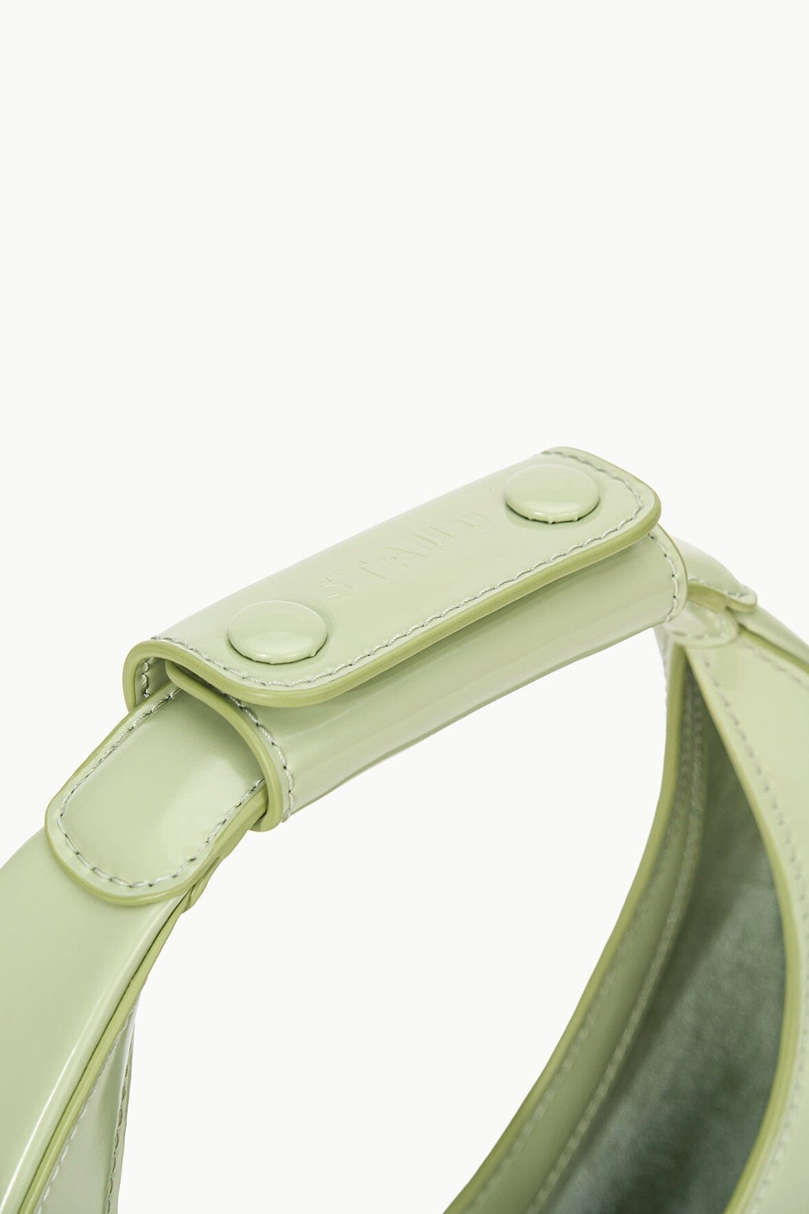 STAUD MINI MOON BAG PALE JADE - 7